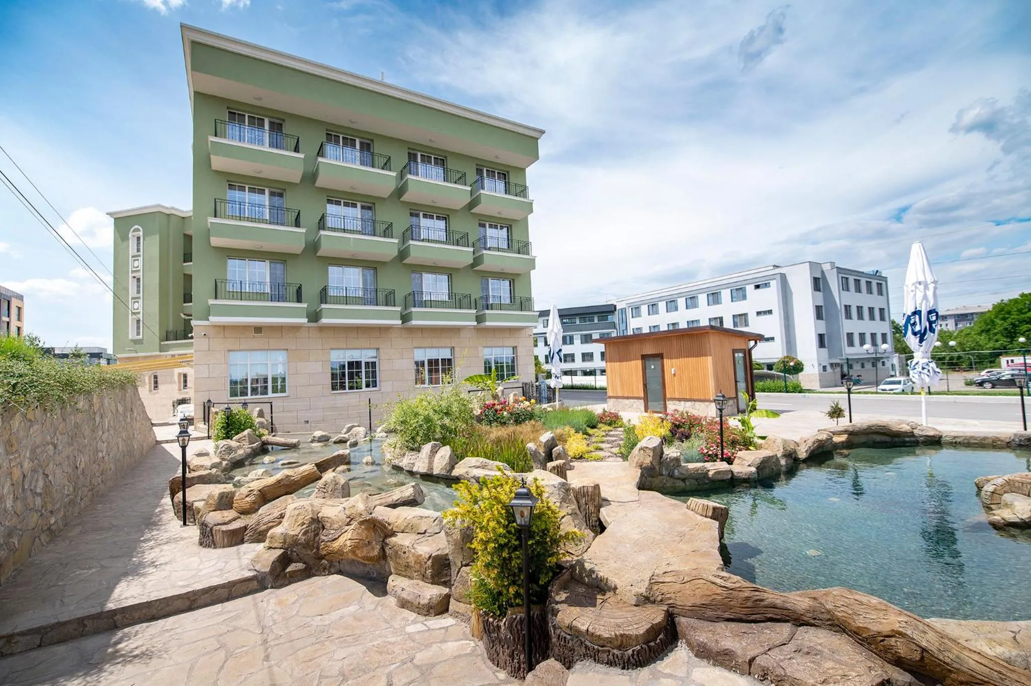 Property building in Glamping Alliance Hotel