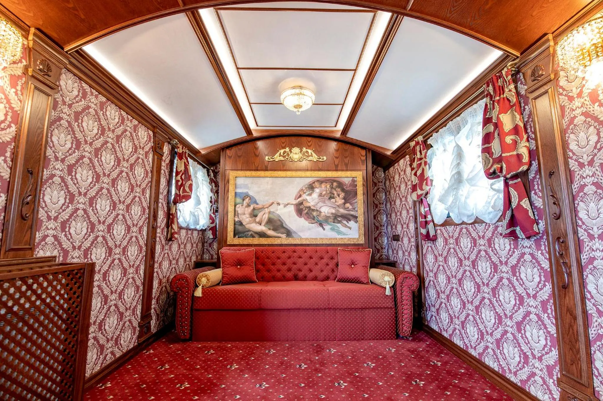 Living room in Glamping Alliance Hotel