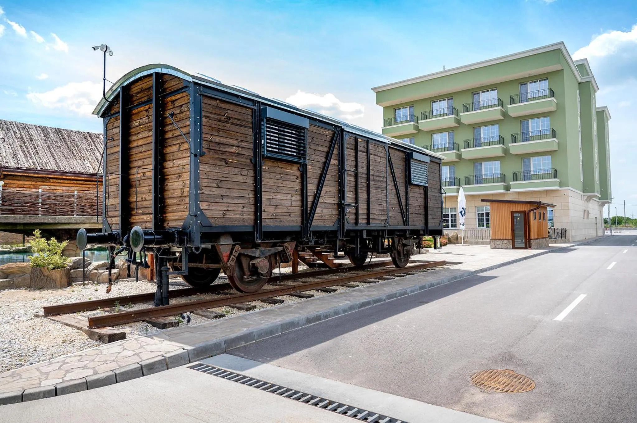 Property building in Glamping Alliance Hotel
