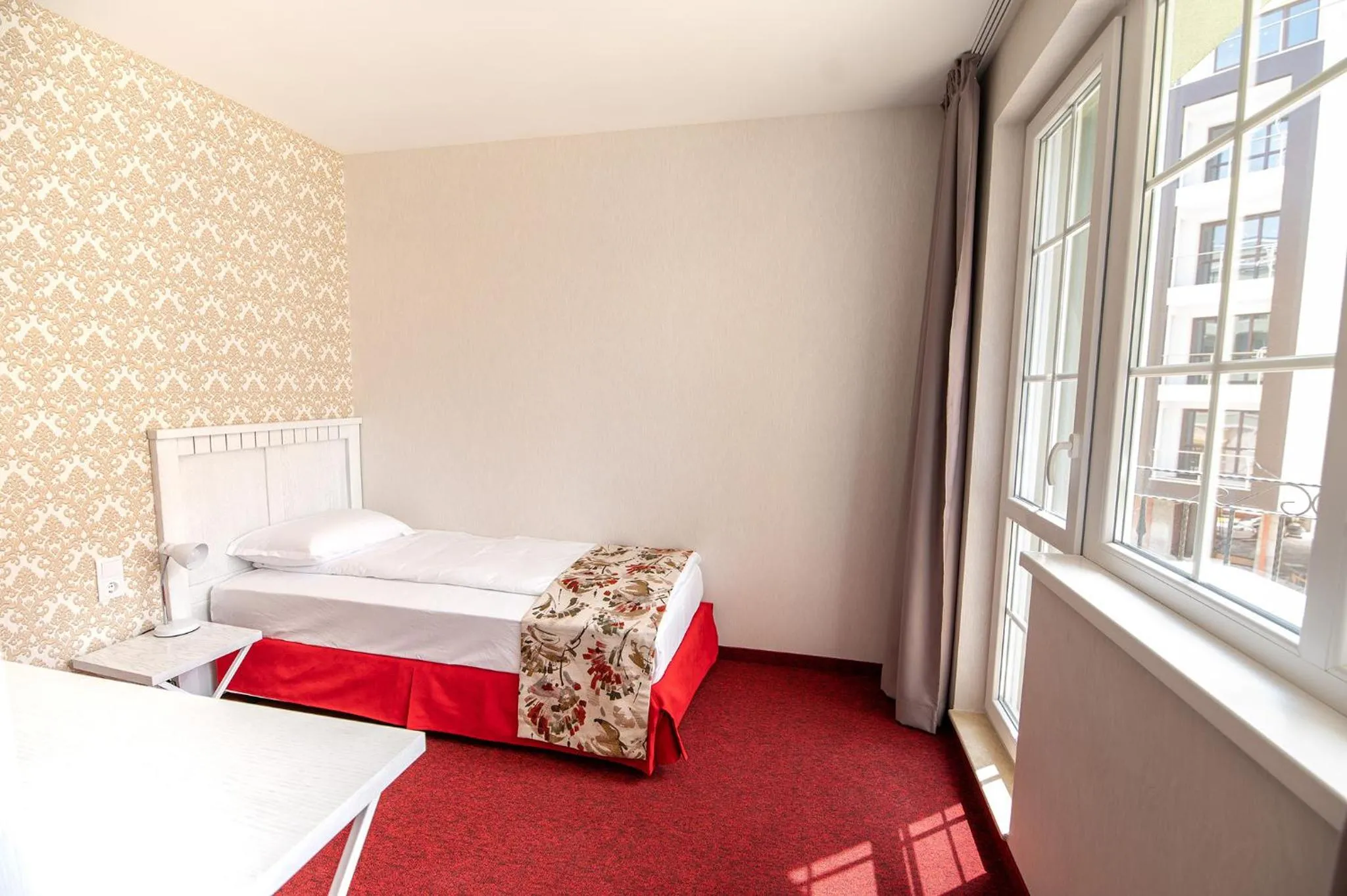 Bed in Glamping Alliance Hotel
