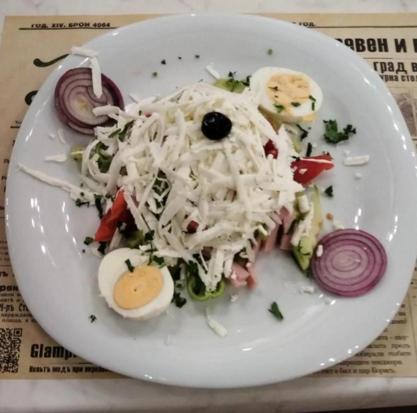 Food close-up in Glamping Alliance Hotel