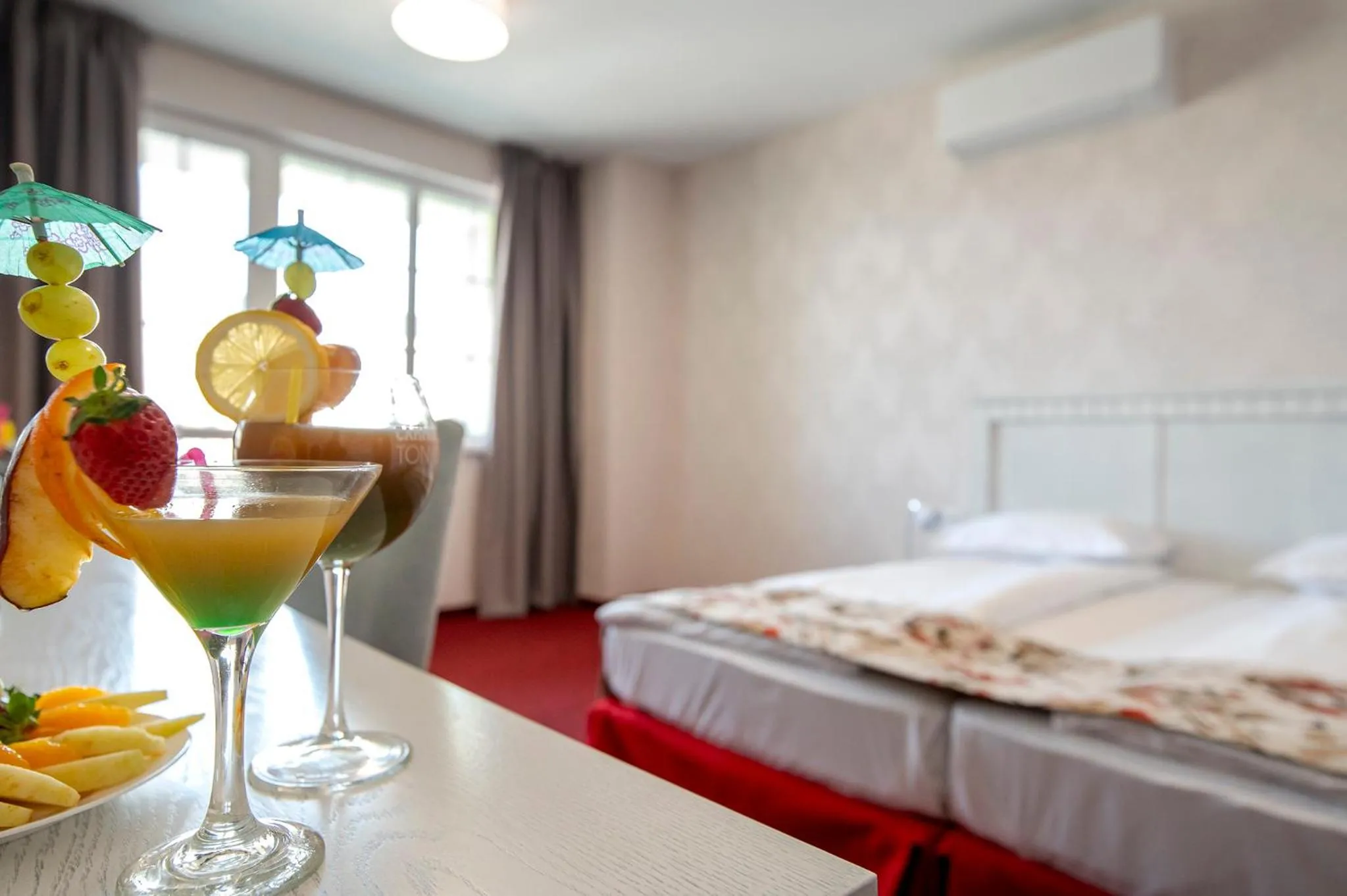 Bed in Glamping Alliance Hotel