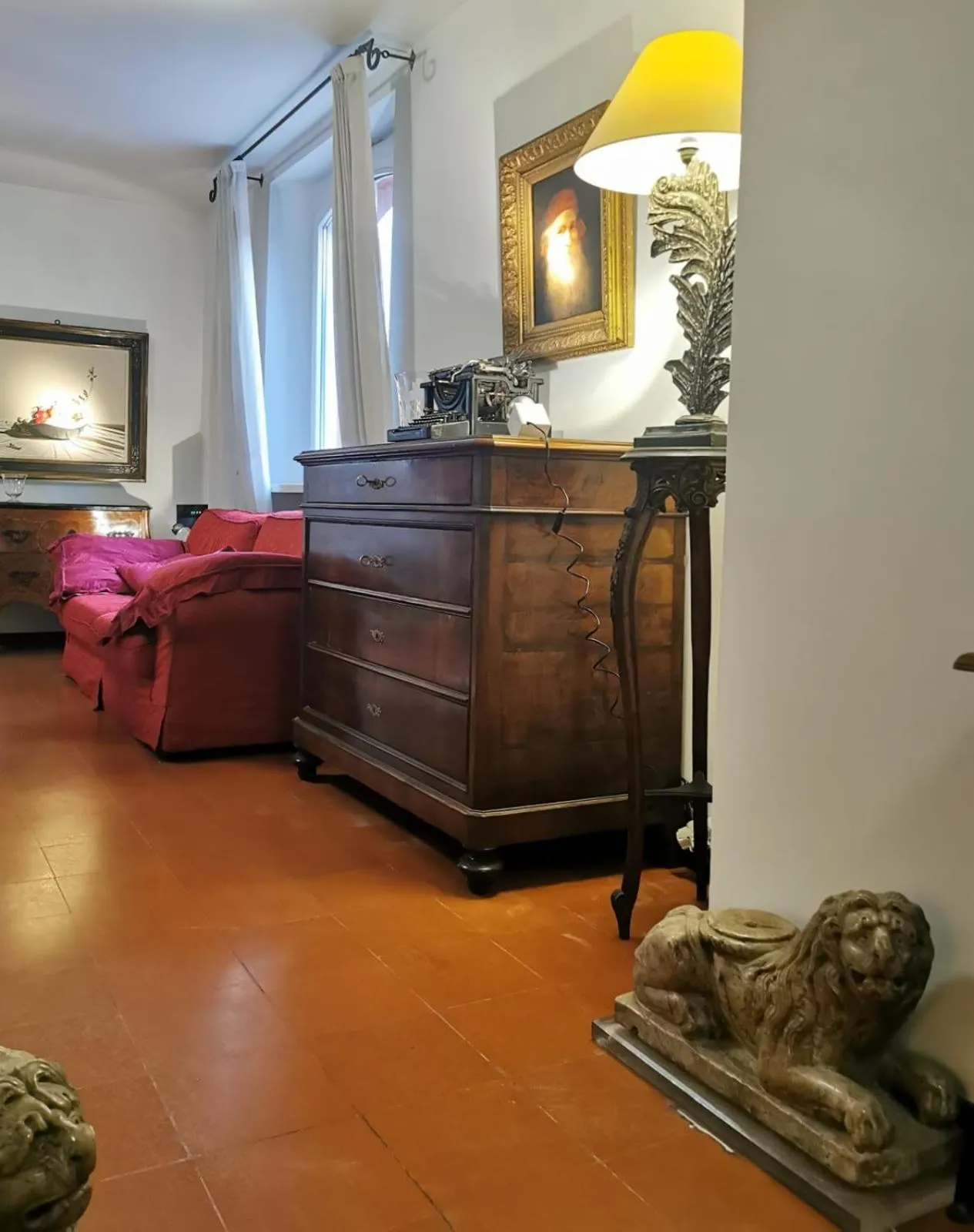 Living room in B&B Parco degli Ulivi