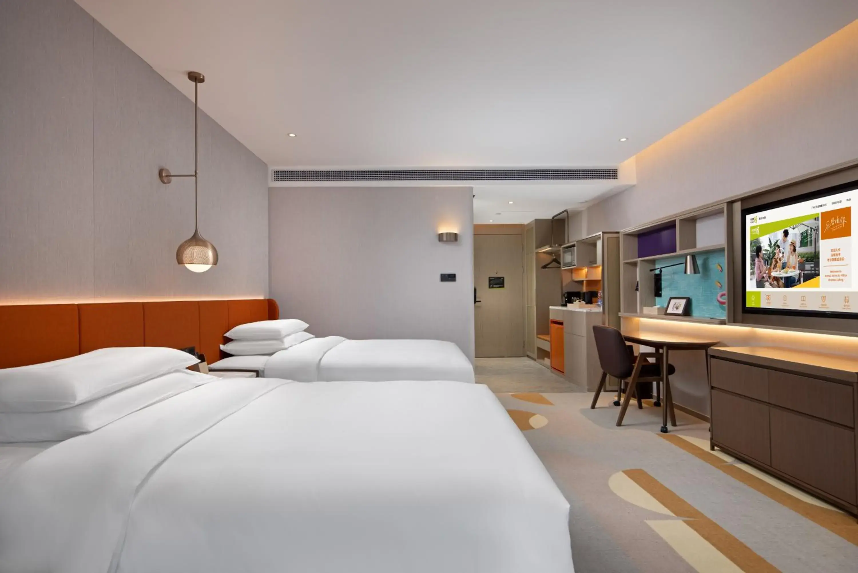 hair dresser, Bed in Home2 Suites by Hilton Shanwei Lufeng hair dresser, Bed in Home2 Suites by Hilton Shanwei Lufeng