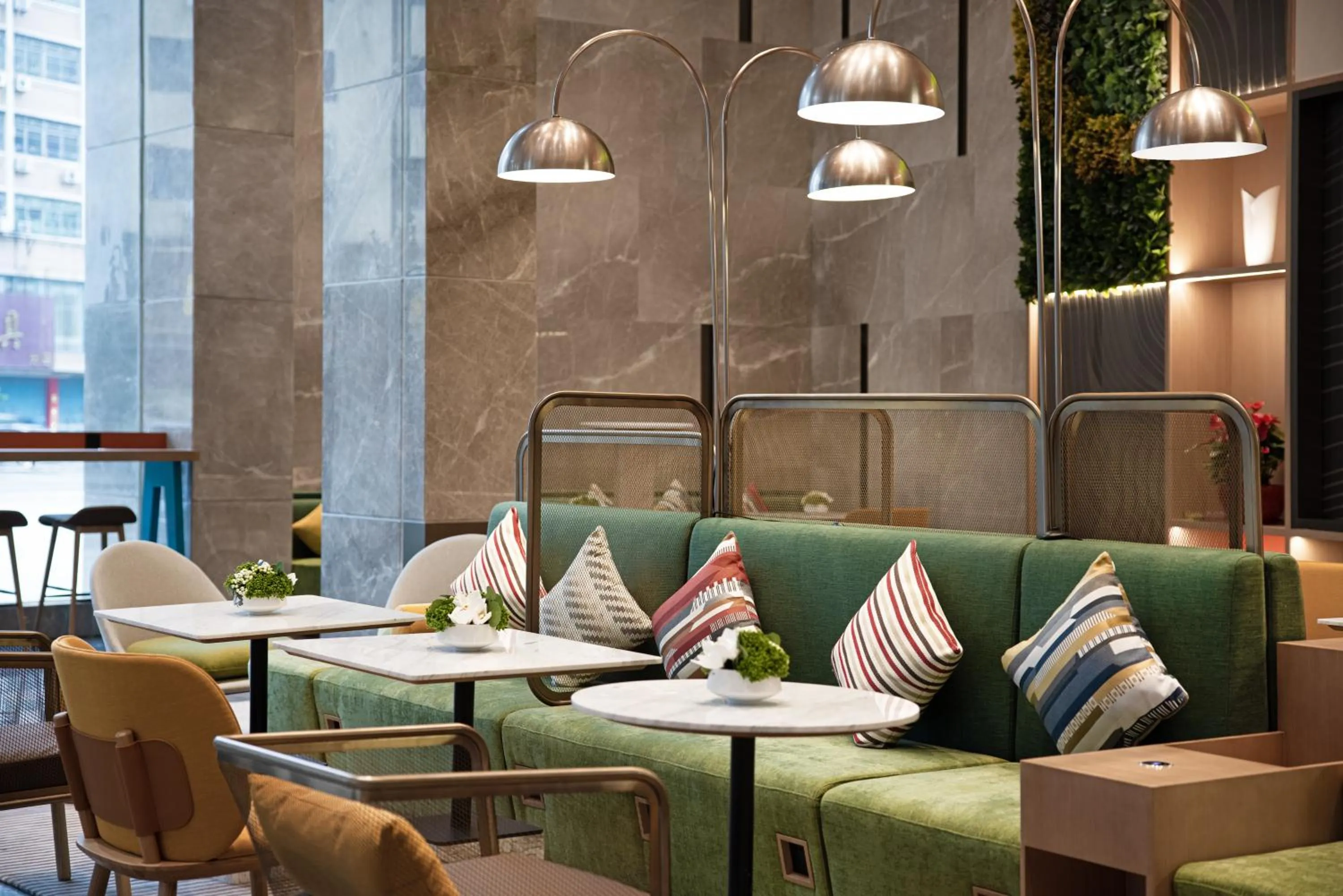 Seating area in Home2 Suites by Hilton Shanwei Lufeng