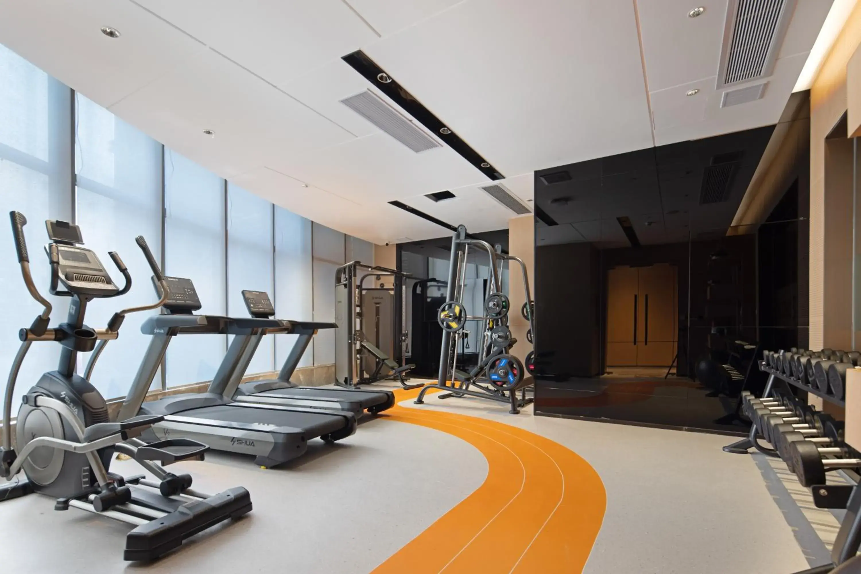 Fitness centre/facilities in Home2 Suites by Hilton Shanwei Lufeng Fitness centre/facilities in Home2 Suites by Hilton Shanwei Lufeng