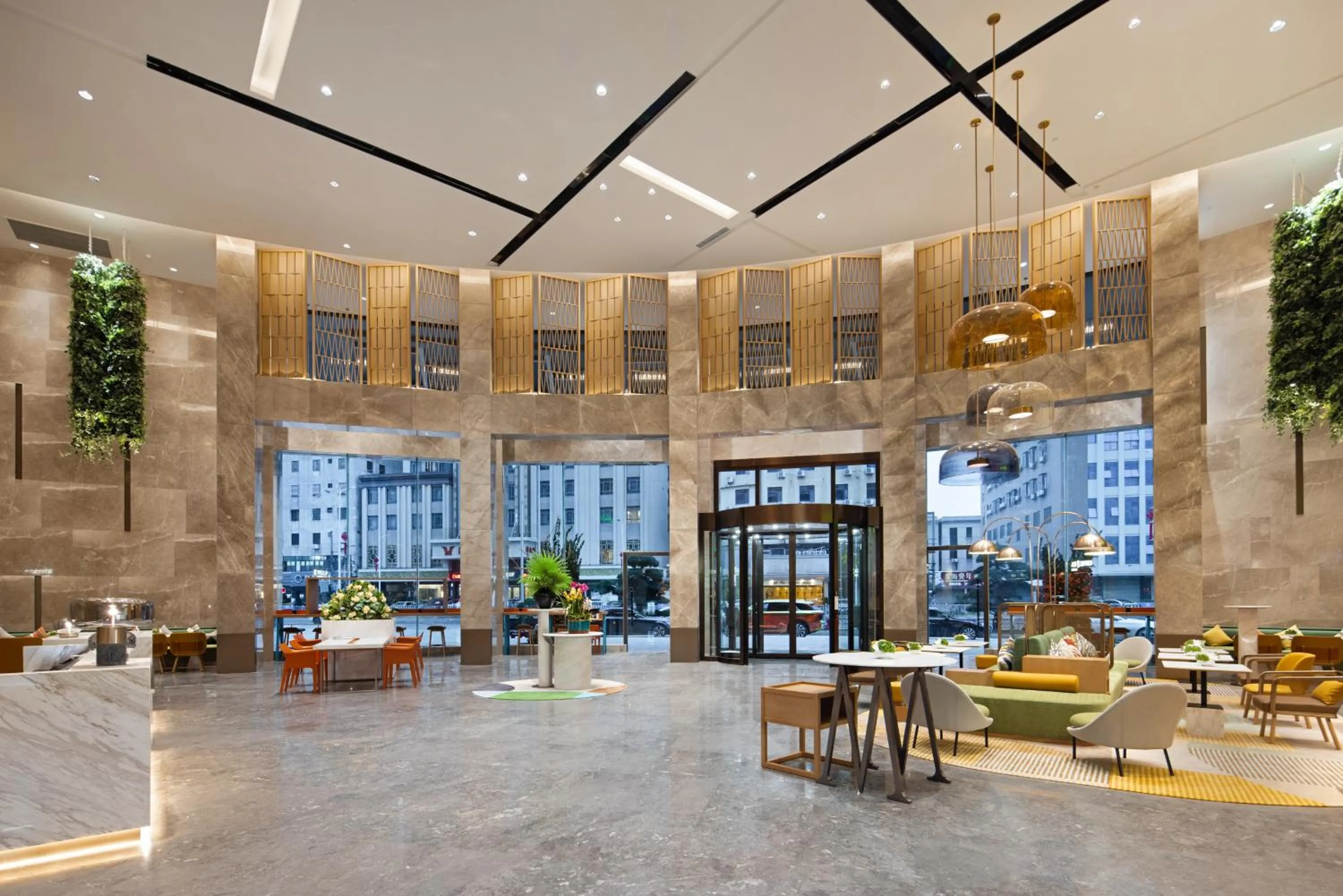 Seating area in Home2 Suites by Hilton Shanwei Lufeng