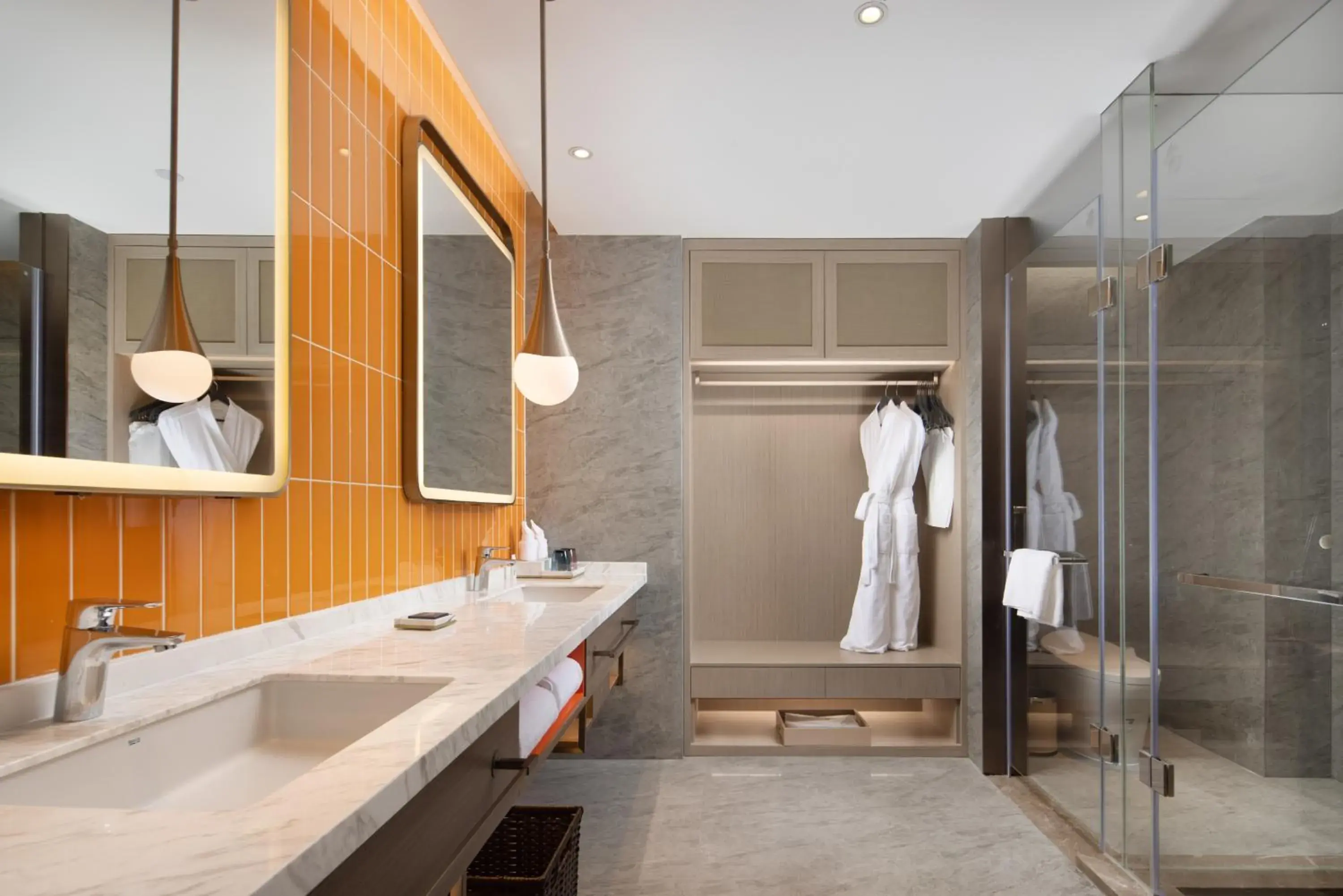 Bathroom in Home2 Suites by Hilton Shanwei Lufeng Bathroom in Home2 Suites by Hilton Shanwei Lufeng