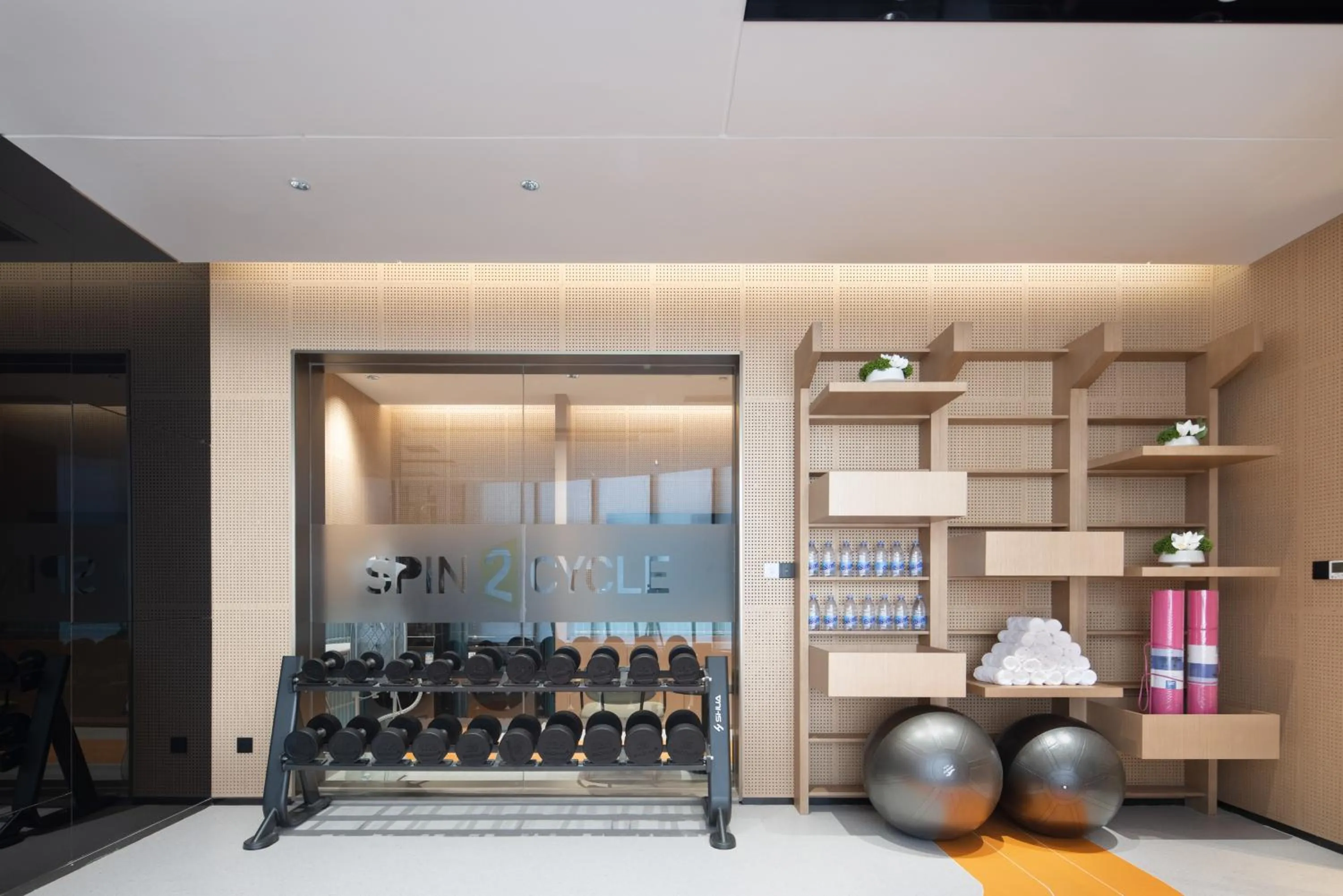 Fitness centre/facilities in Home2 Suites by Hilton Shanwei Lufeng