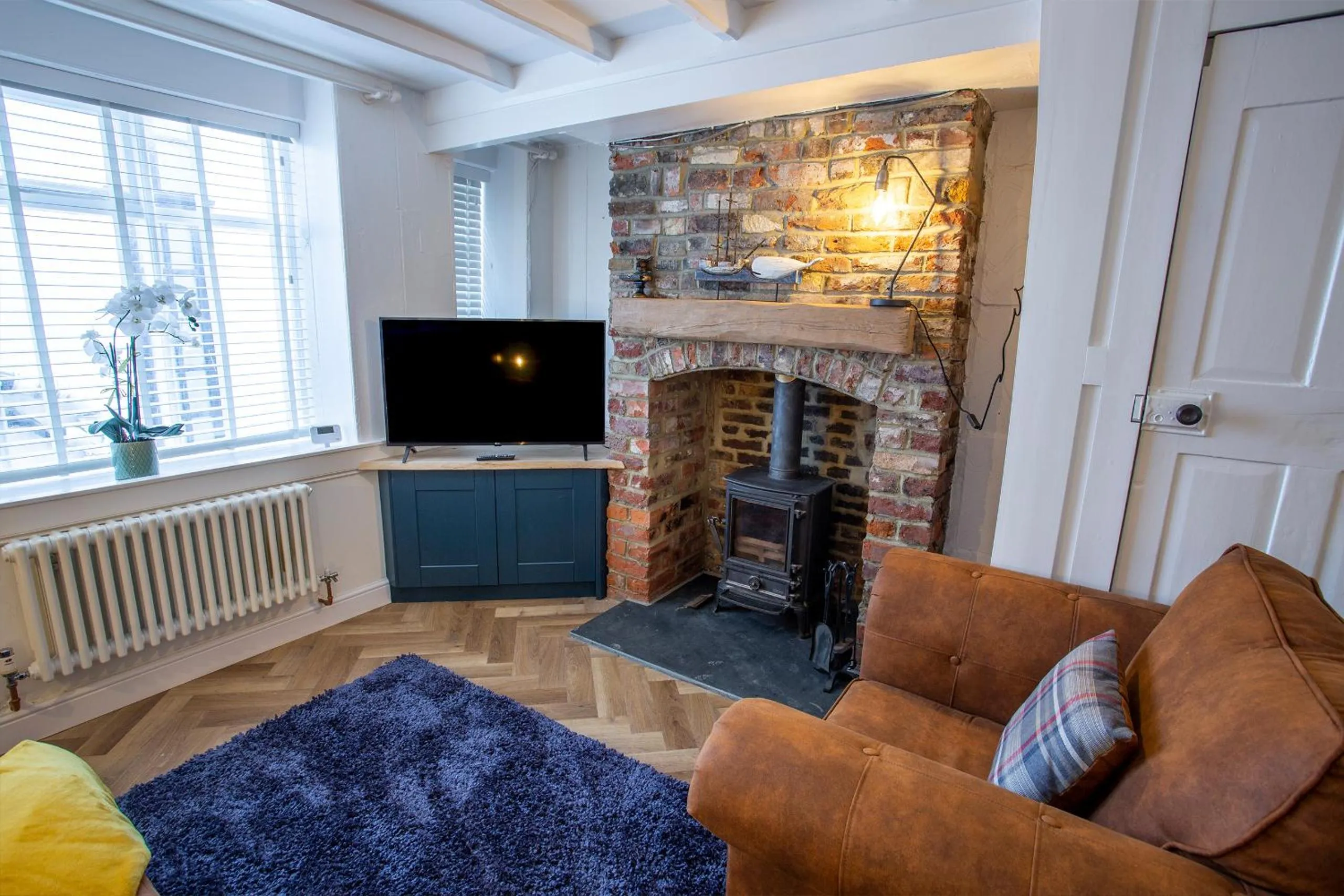 Living room in Whitby Boutique - Mast Cottage