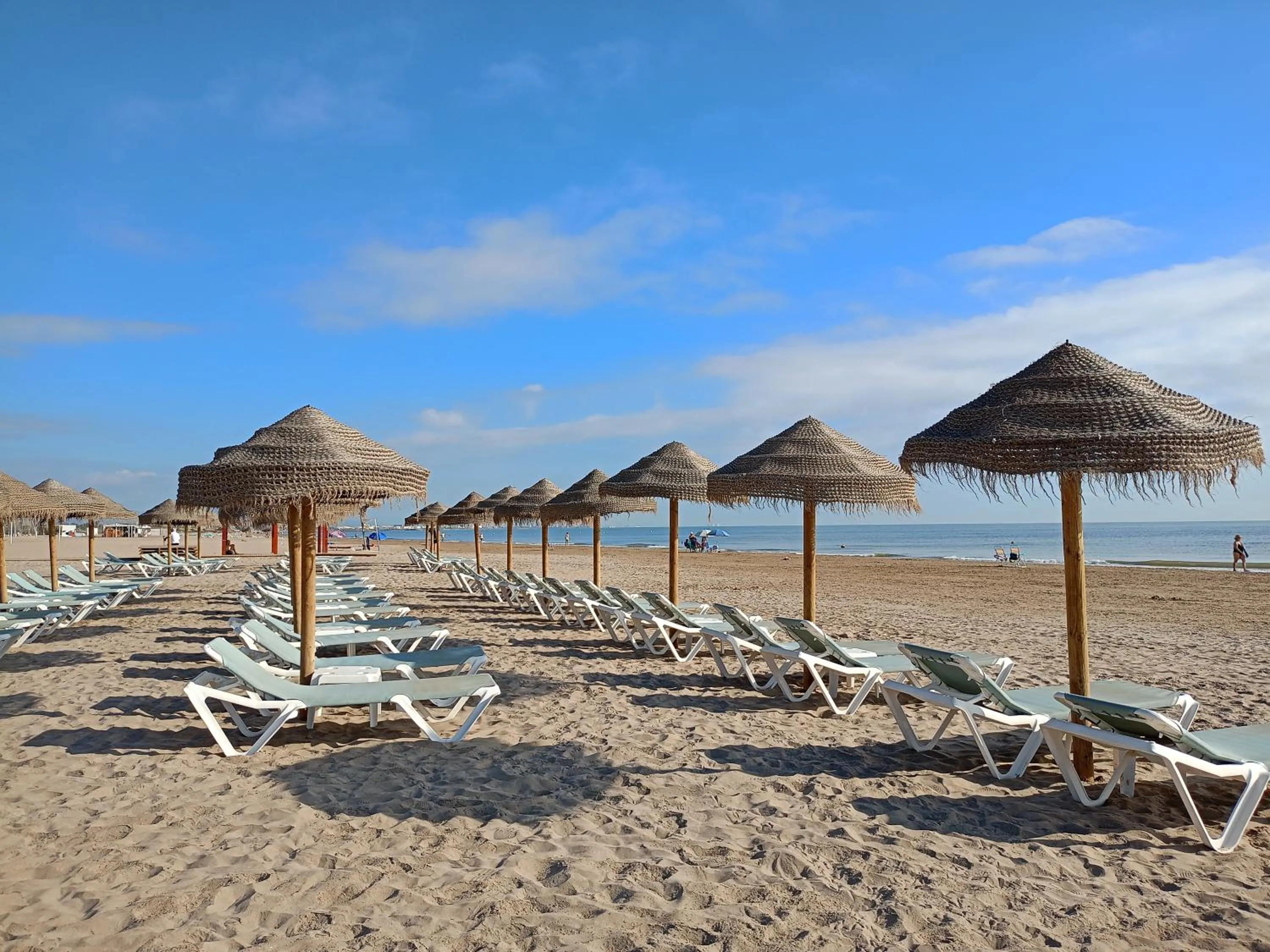 Apartamento dos habitaciones primera línea de playa