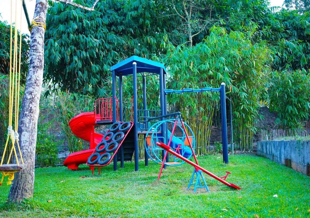 children in Niyatma Wayanad Pool Resort by VOYE HOMES - Inside Coffee Plantation