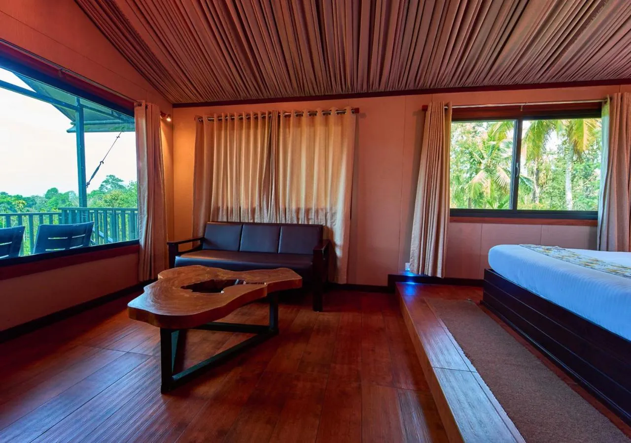 Bed in Niyatma Wayanad Pool Resort by VOYE HOMES - Inside Coffee Plantation