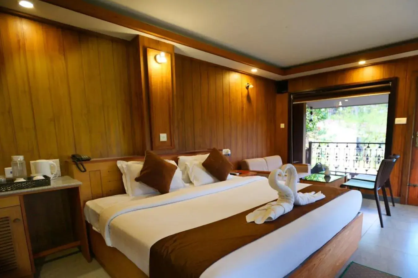 Bedroom, Bed in Niyatma Wayanad Pool Resort by VOYE HOMES - Inside Coffee Plantation Bedroom, Bed in Niyatma Wayanad Pool Resort by VOYE HOMES - Inside Coffee Plantation