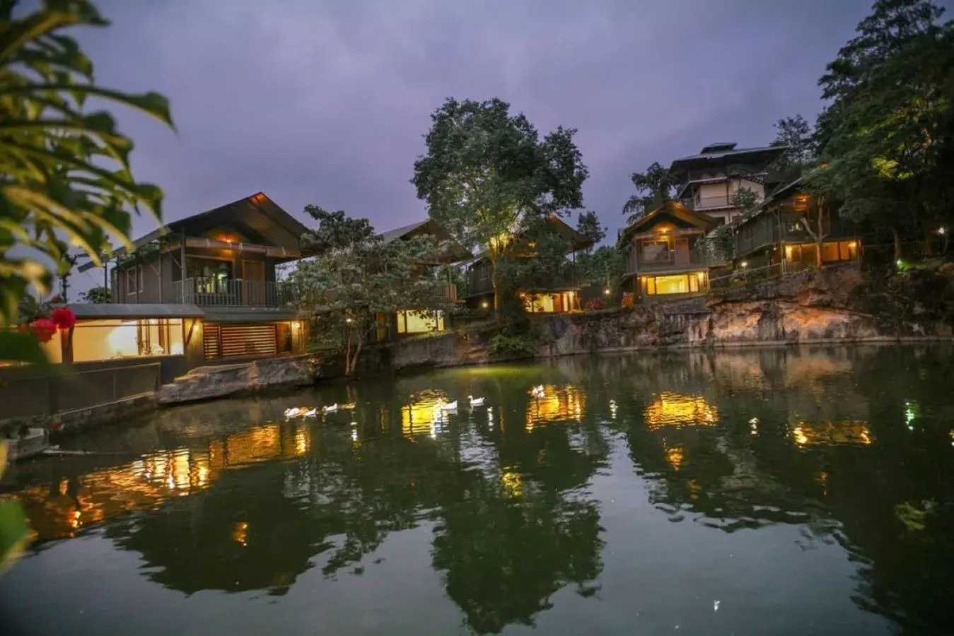 Property building in Niyatma Wayanad Pool Resort by VOYE HOMES - Inside Coffee Plantation Property building in Niyatma Wayanad Pool Resort by VOYE HOMES - Inside Coffee Plantation