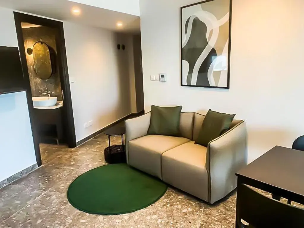 Living room in Park Heights by the Warren Collection Living room in Park Heights by the Warren Collection