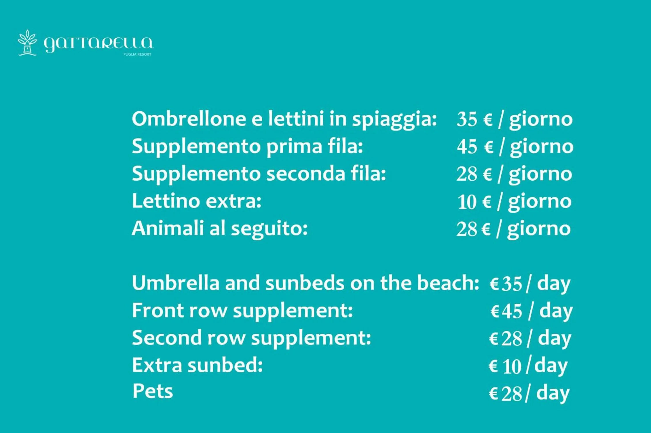 Gattarella Family Resort Puglia - Self catering accommodations in the pinewood