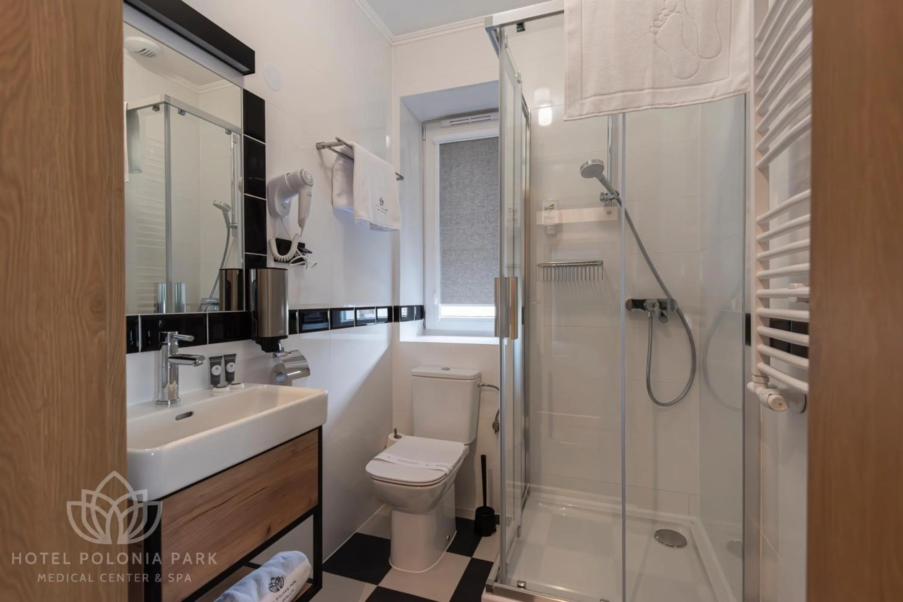 Shower in Hotel Polonia PARK Medical Center & Spa