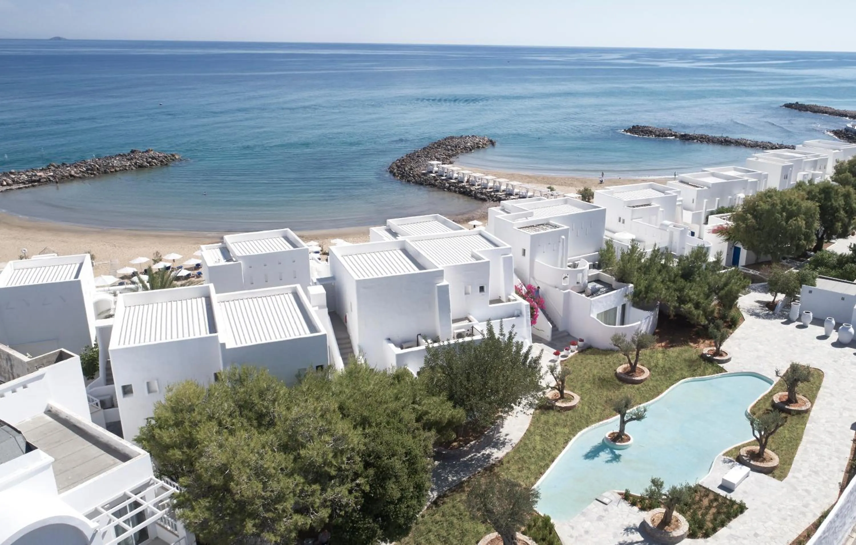 Bird's eye view, Bird's-eye View in Knossos Beach Bungalows Suites Resort & Spa