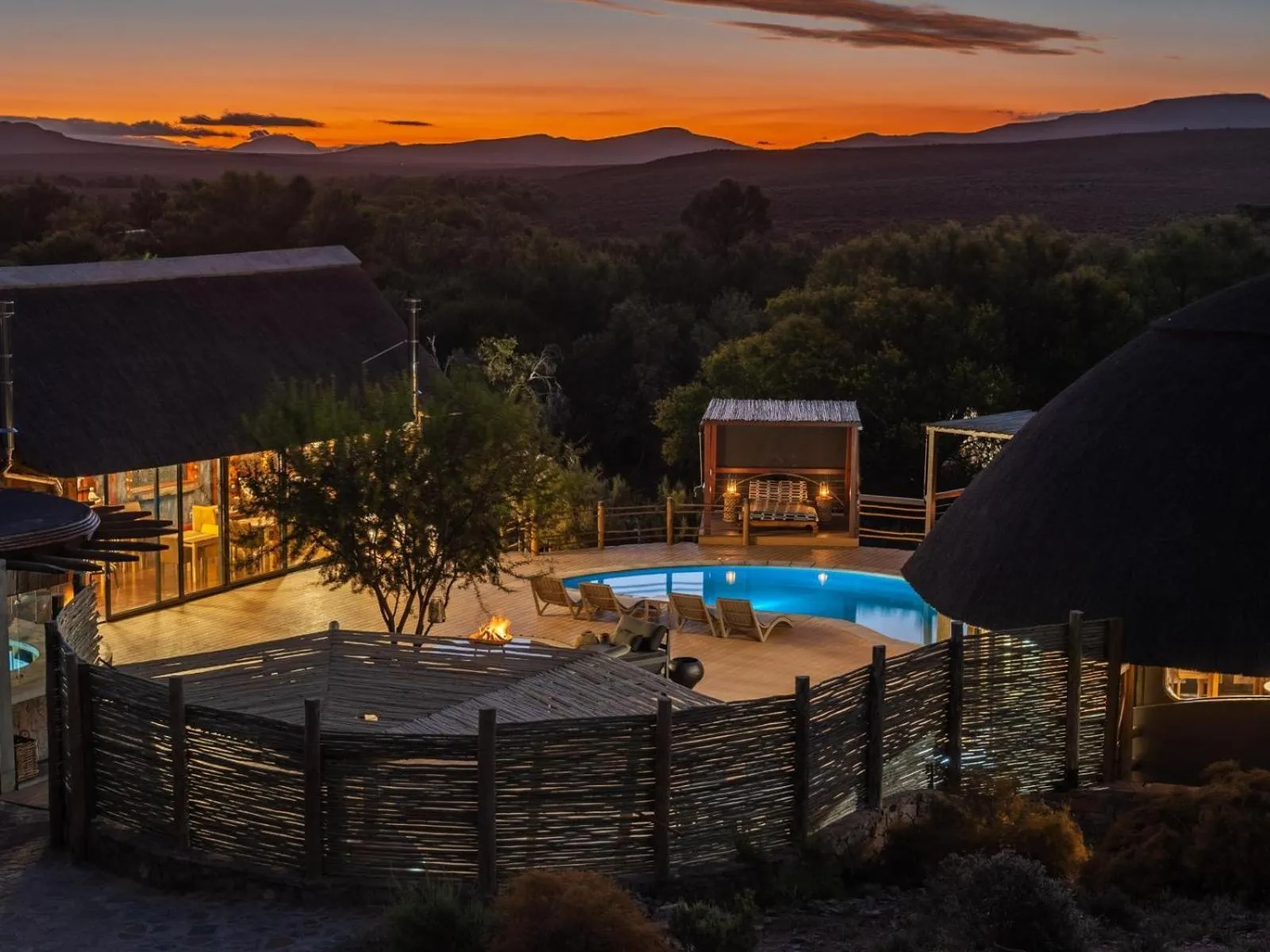 Pool view in Mont Eco Game Reserve