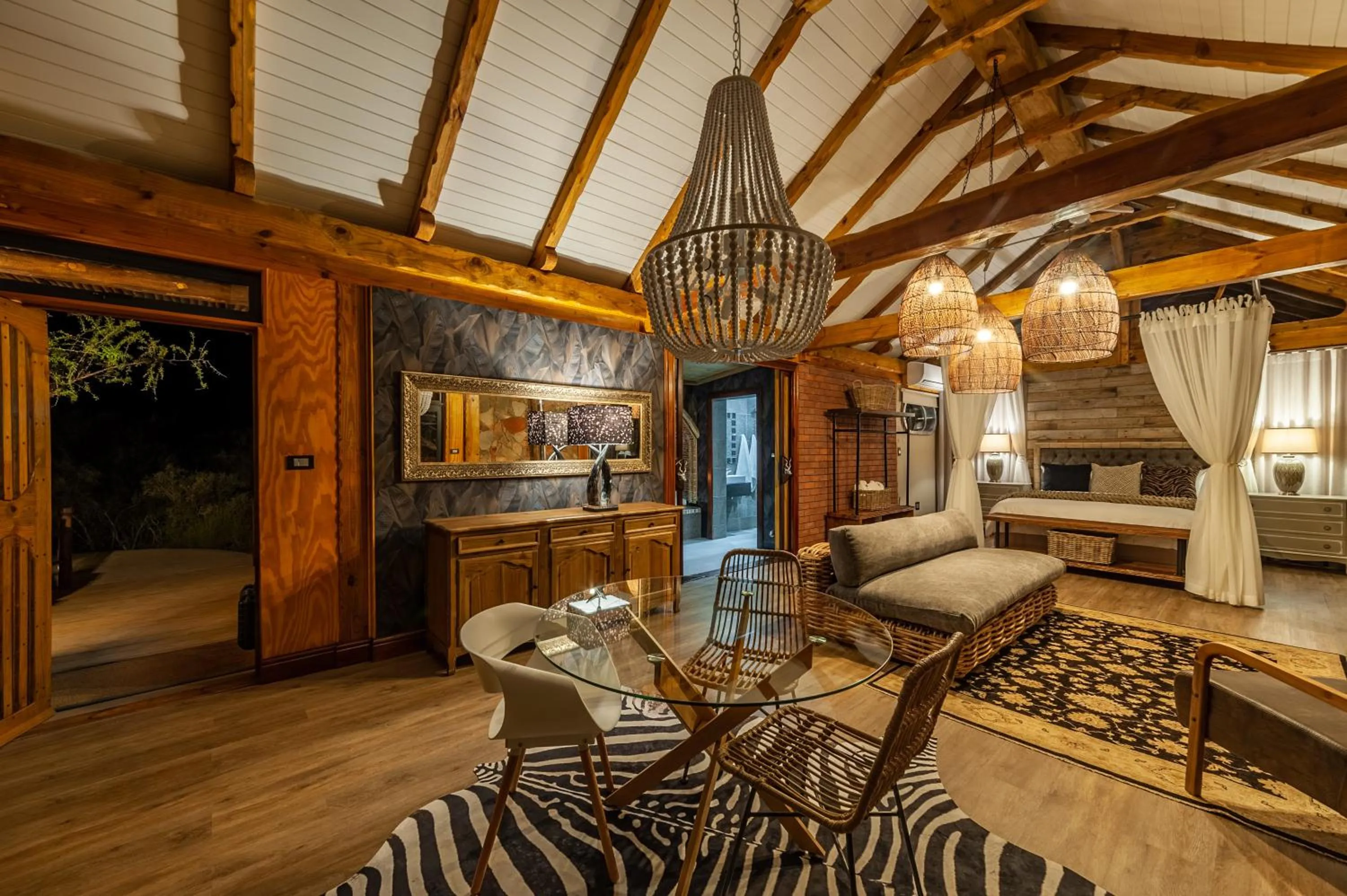 Living room in Mont Eco Game Reserve