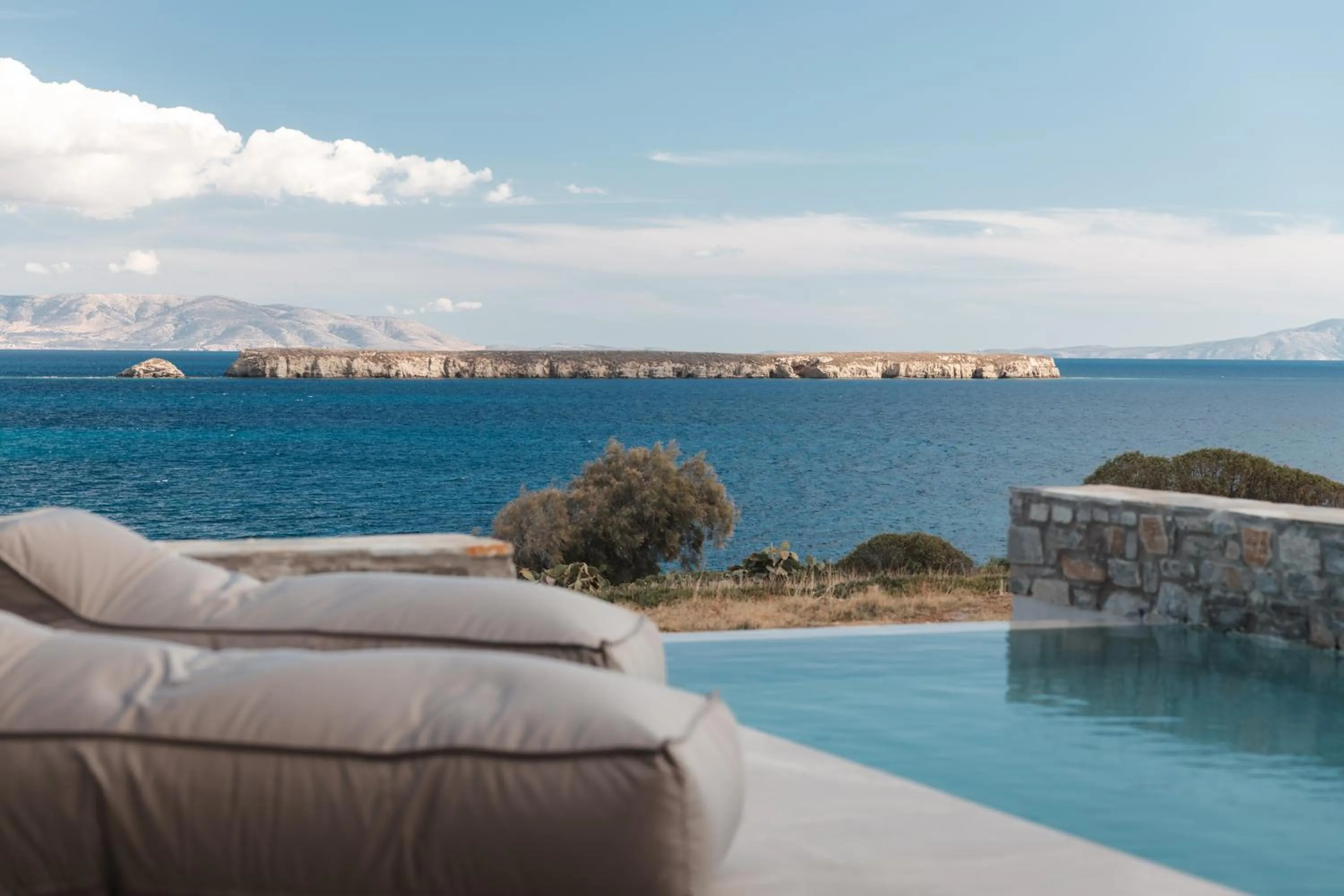 Sea view in Poseidon of Paros Hotel & Spa