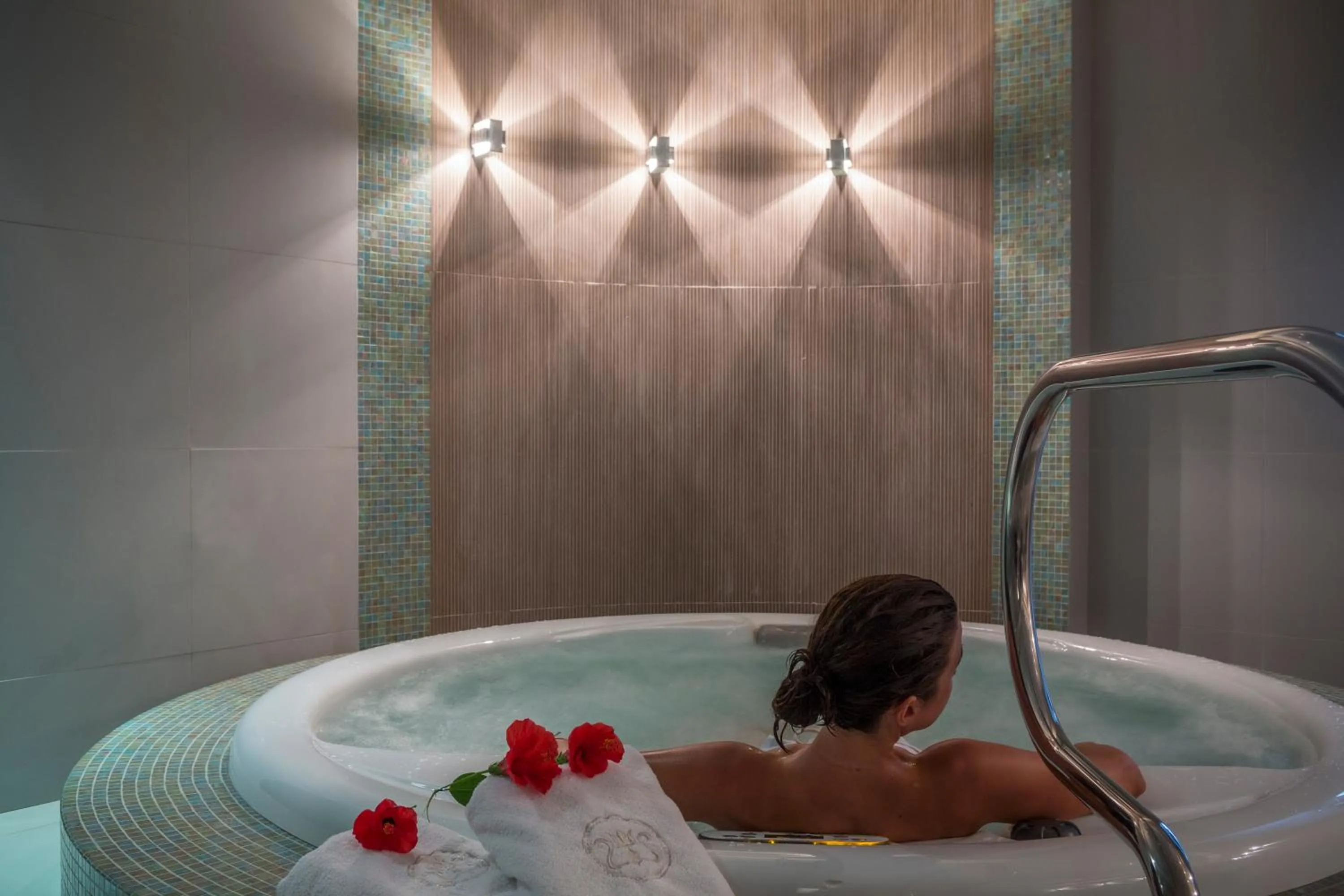 Spa and wellness centre/facilities in Poseidon of Paros Hotel & Spa