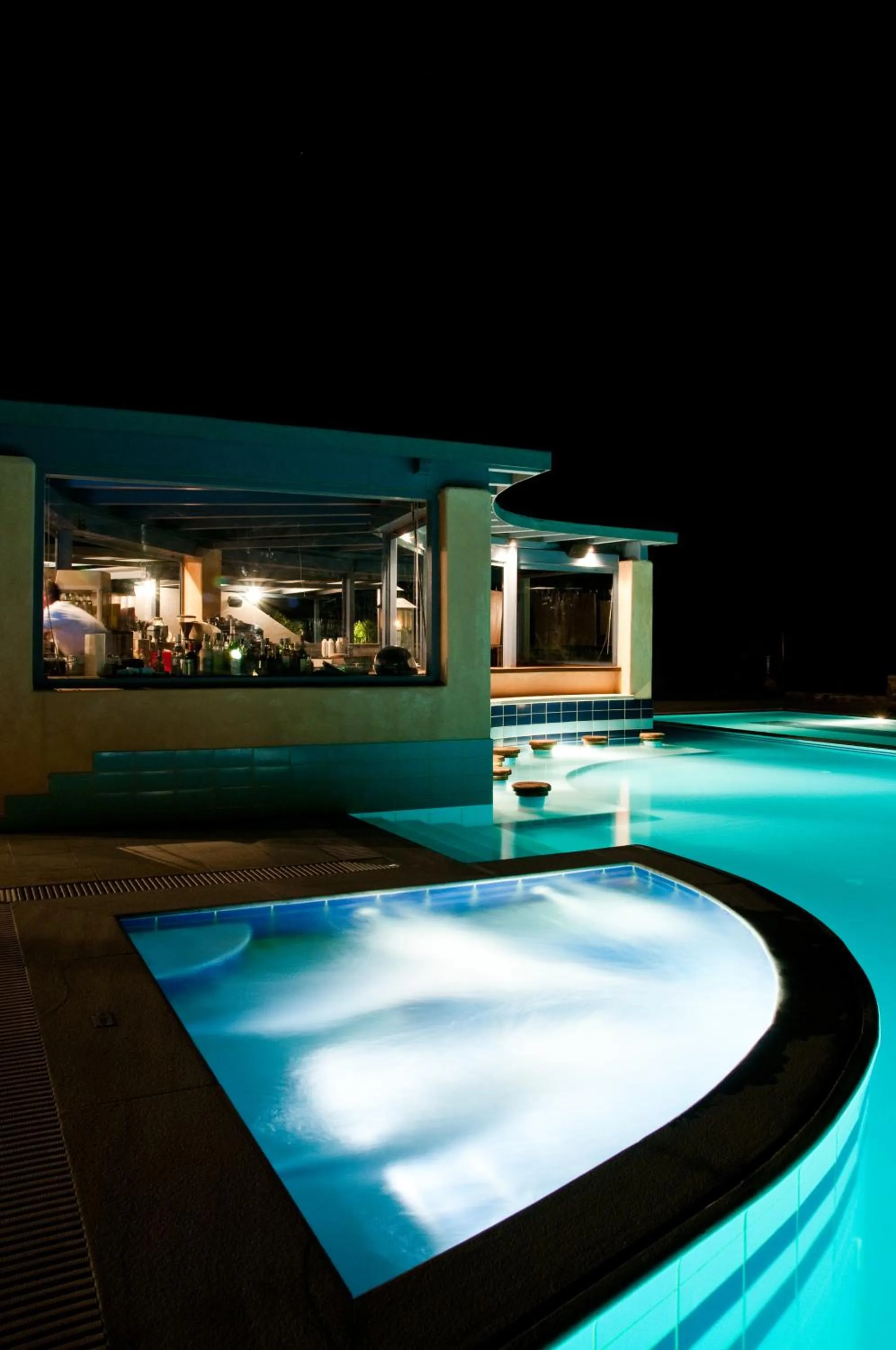 Swimming pool in Poseidon of Paros Hotel & Spa