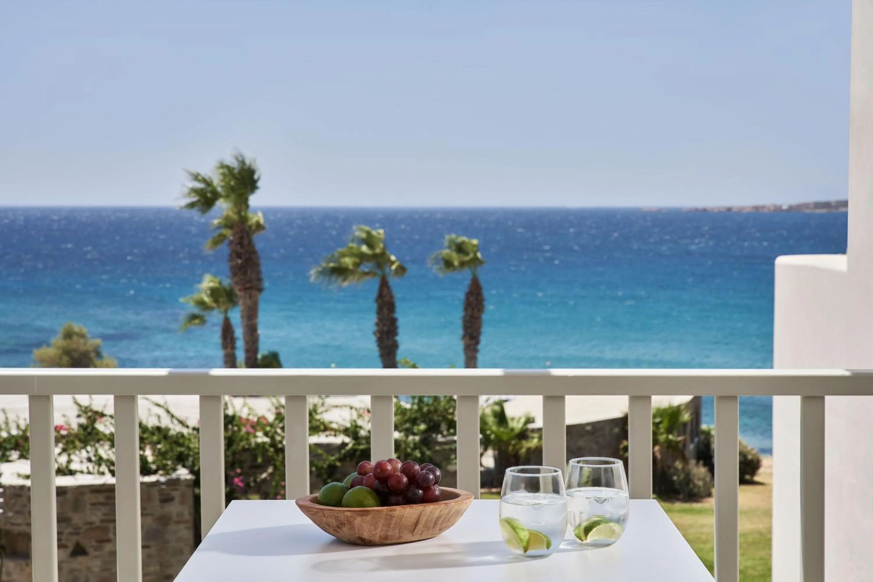 Sea view in Poseidon of Paros Hotel & Spa