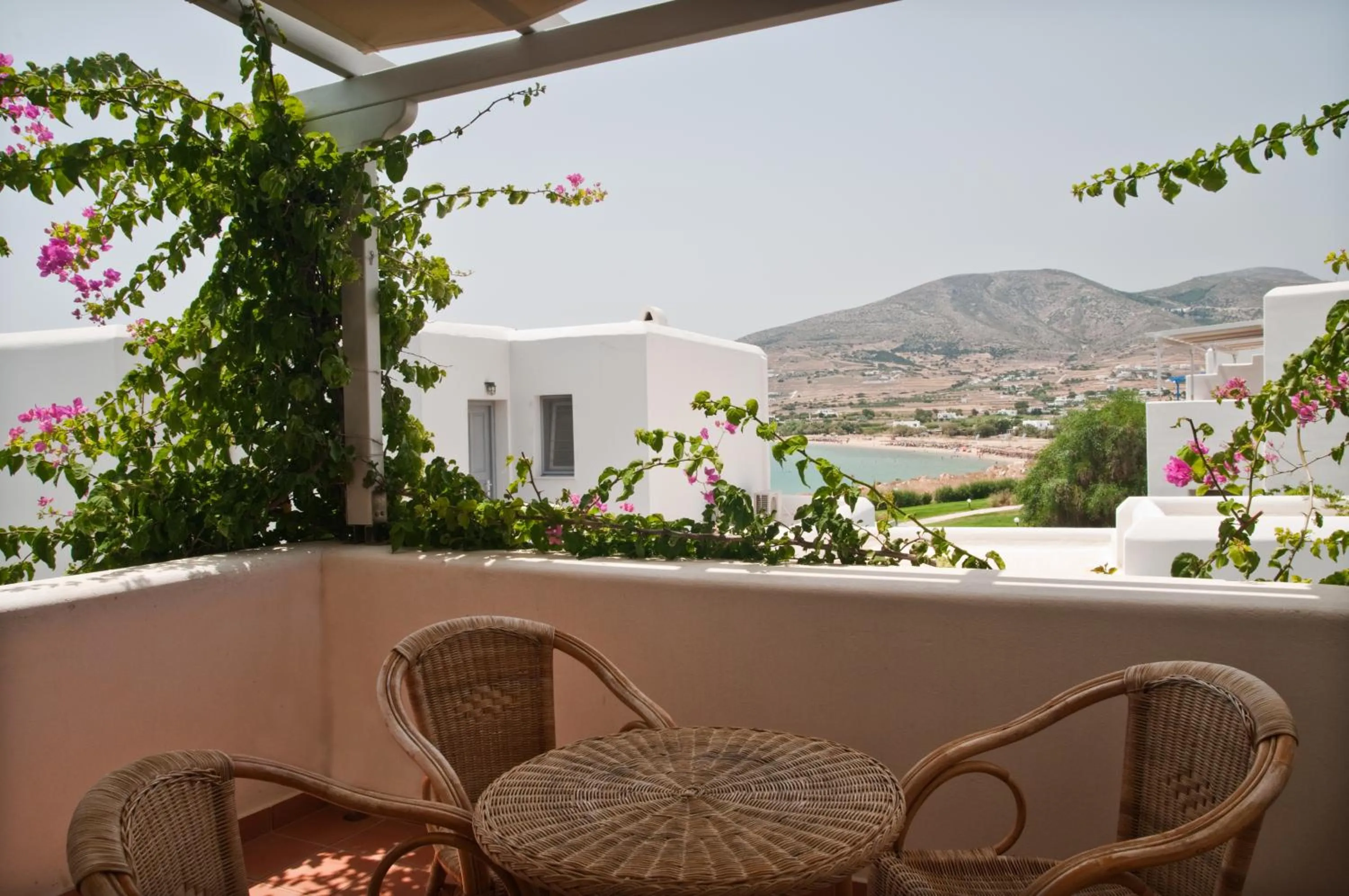 Balcony/Terrace in Poseidon of Paros Hotel & Spa