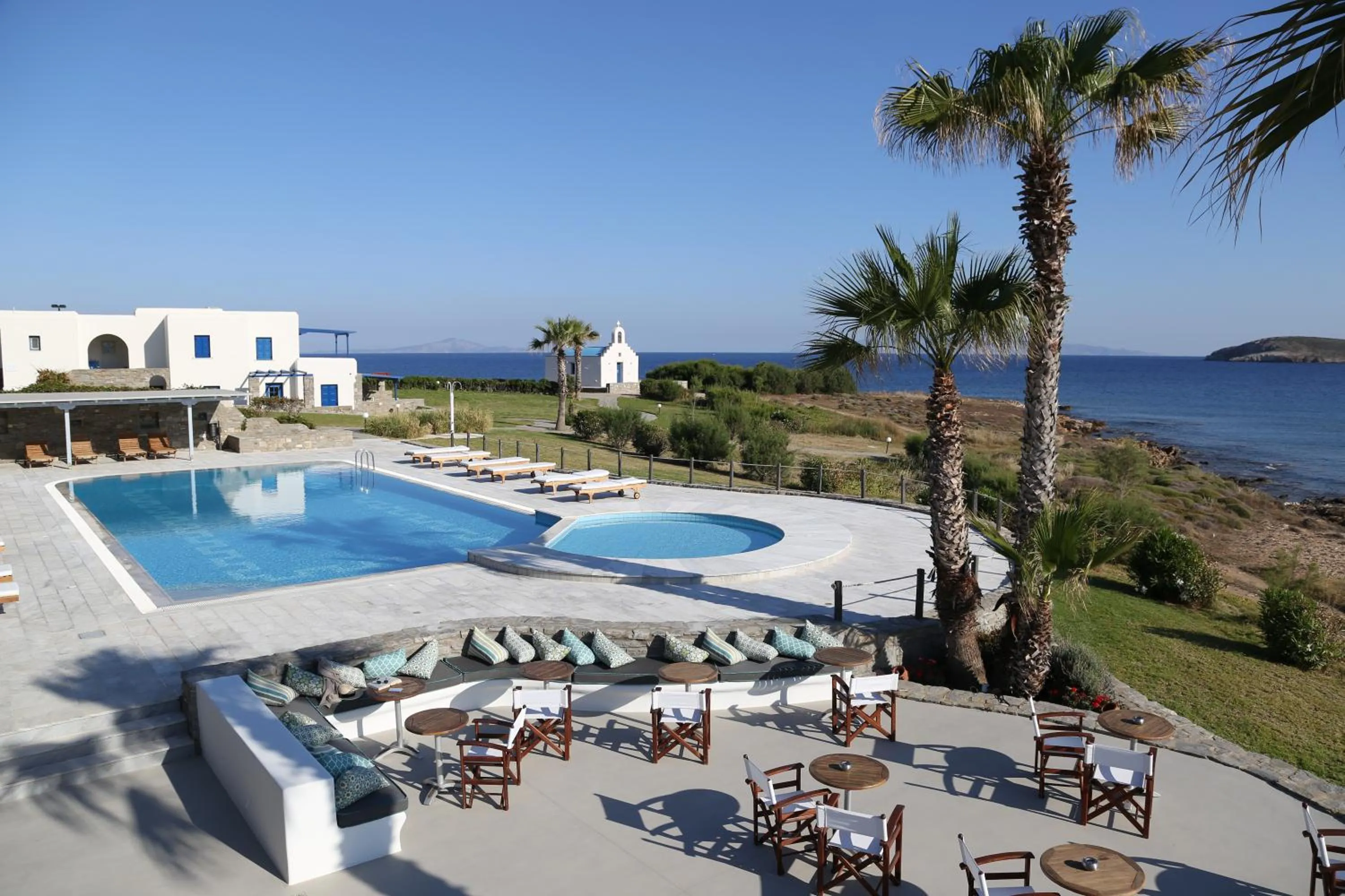 On site in Poseidon of Paros Hotel & Spa