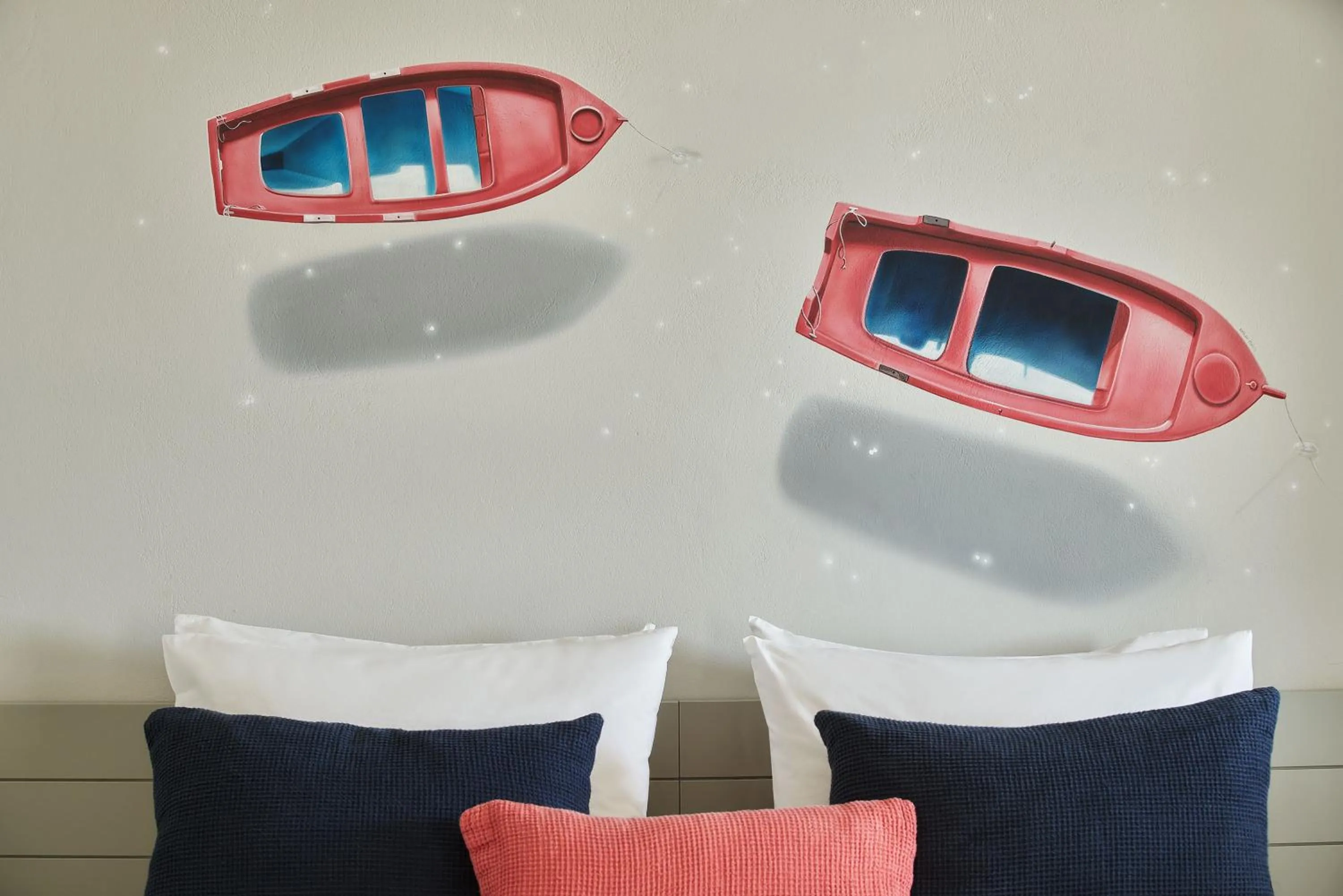 Bedroom in Poseidon of Paros Hotel & Spa