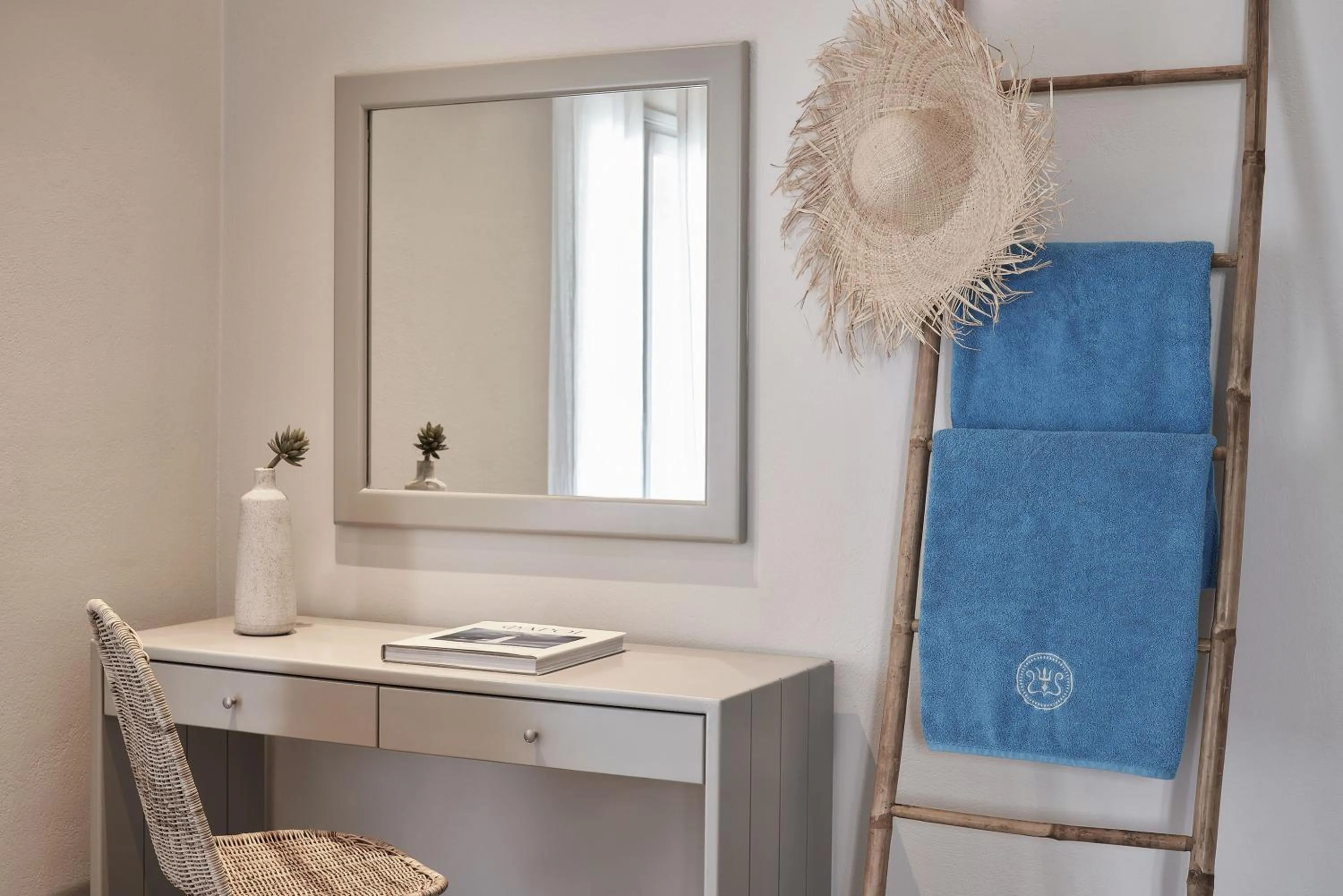 Decorative detail in Poseidon of Paros Hotel & Spa