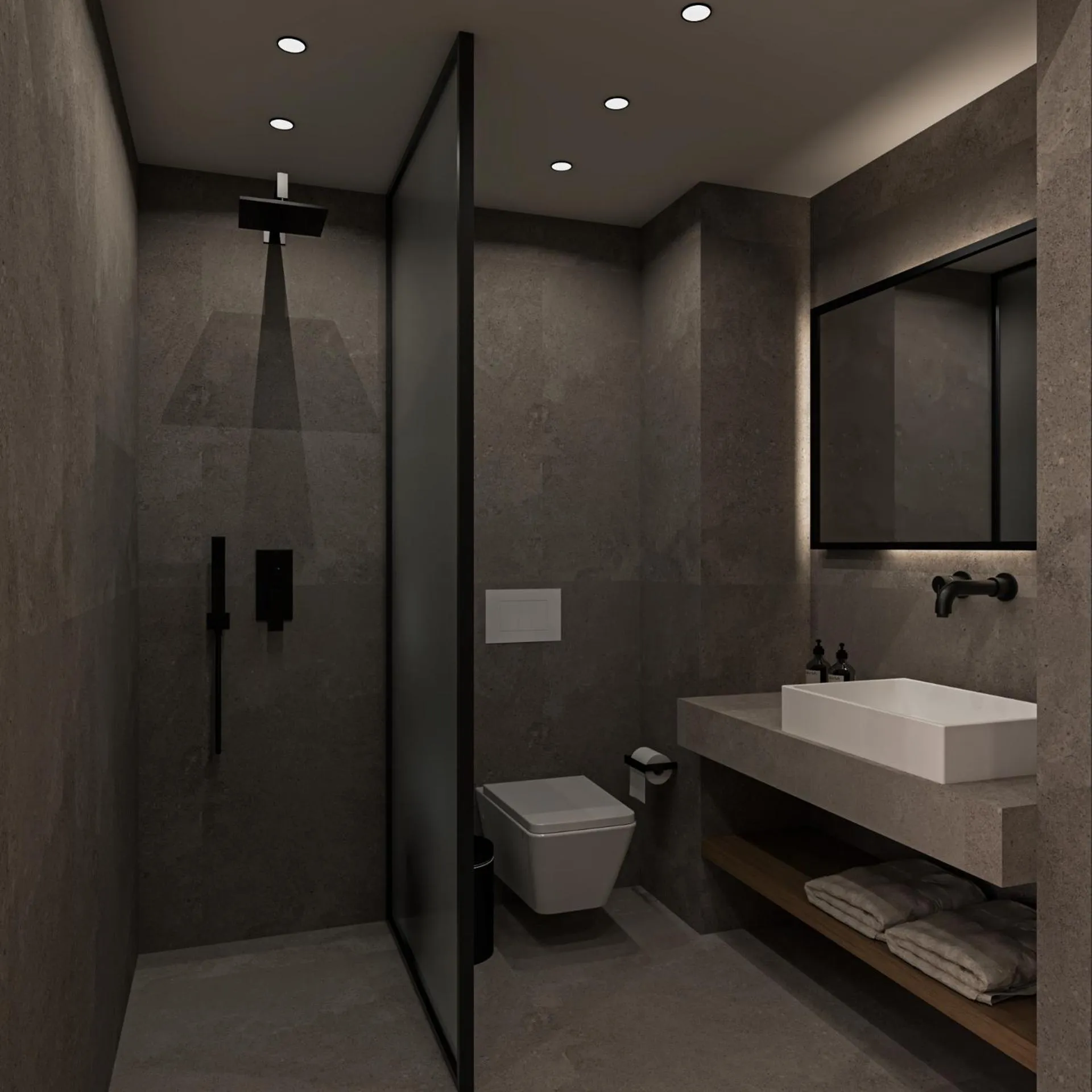 Shower in Island Sea Side Hotel - Adults Only