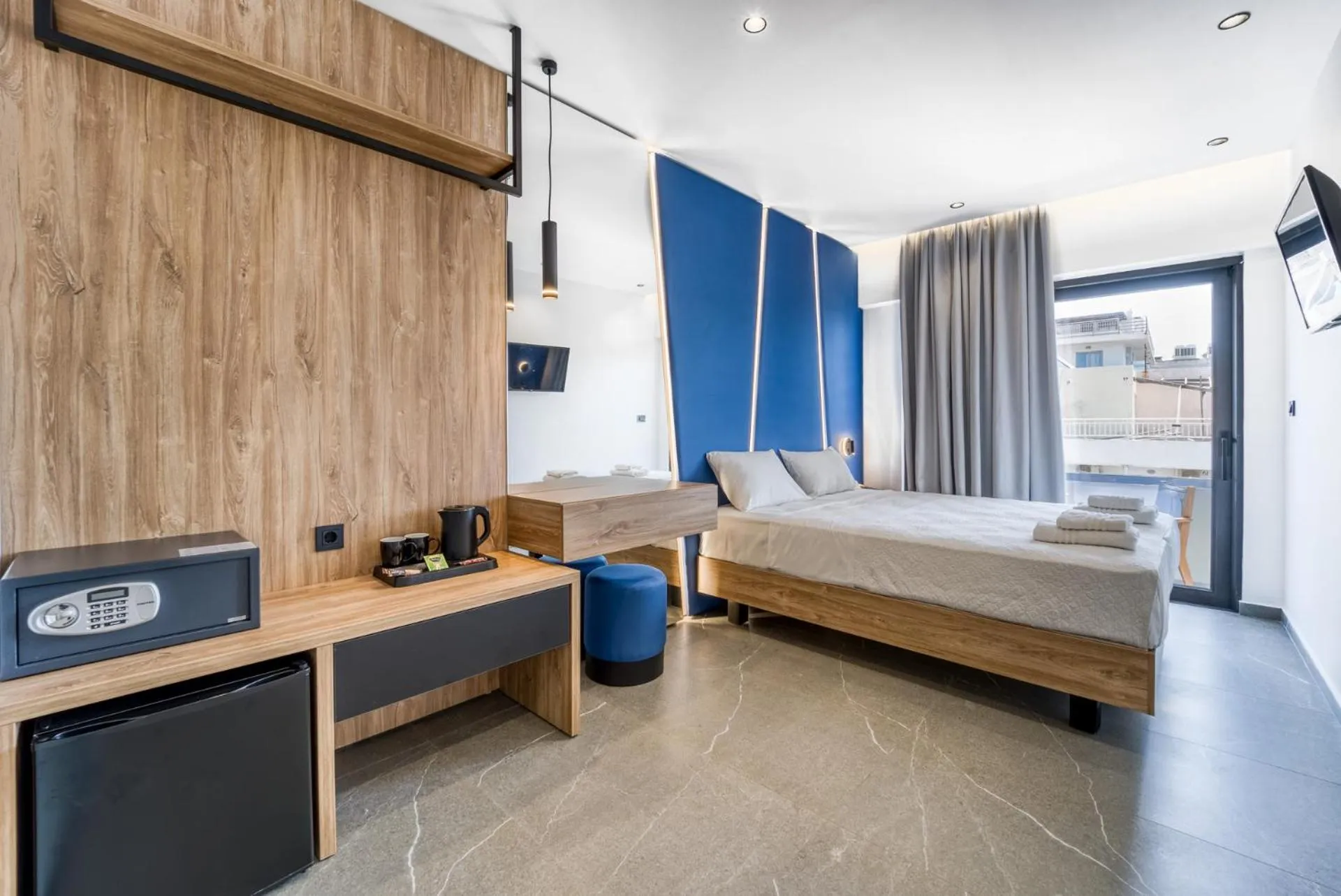 Bedroom, Bed in Island Sea Side Hotel - Adults Only