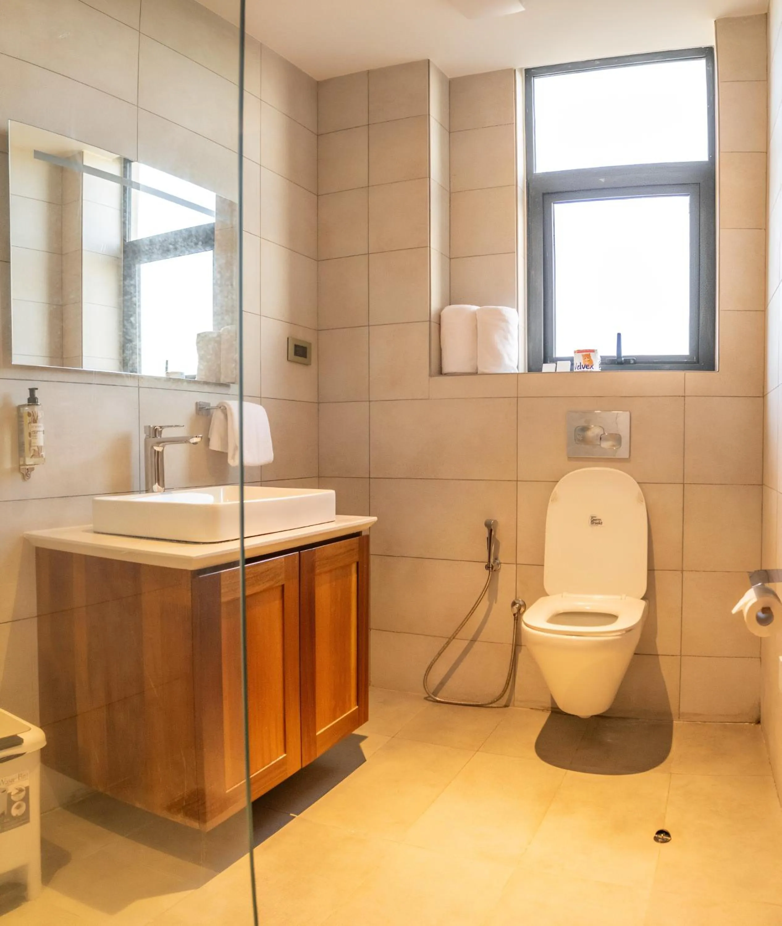 Shower in Broadwalk Residency