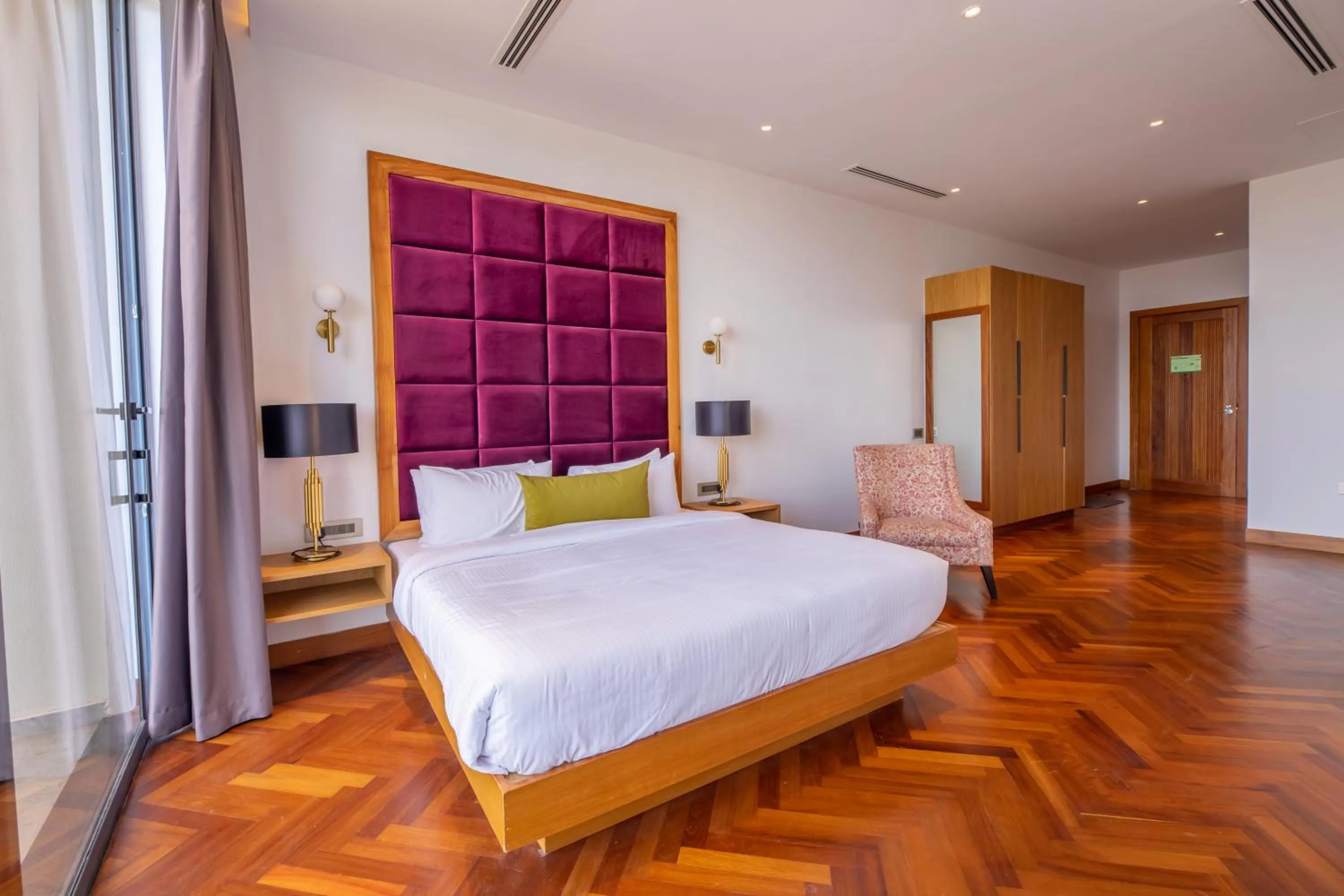 Bed in Broadwalk Residency