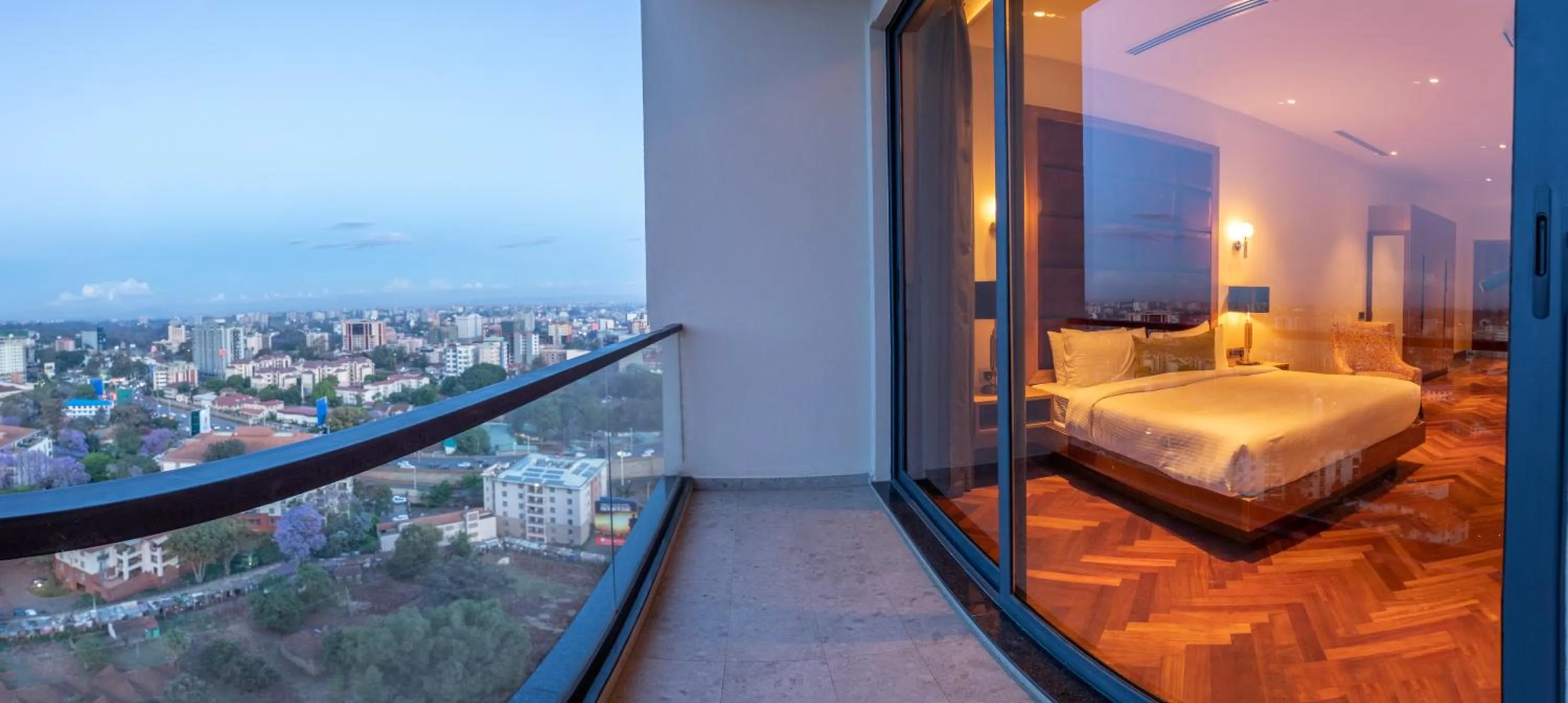 Bed in Broadwalk Residency