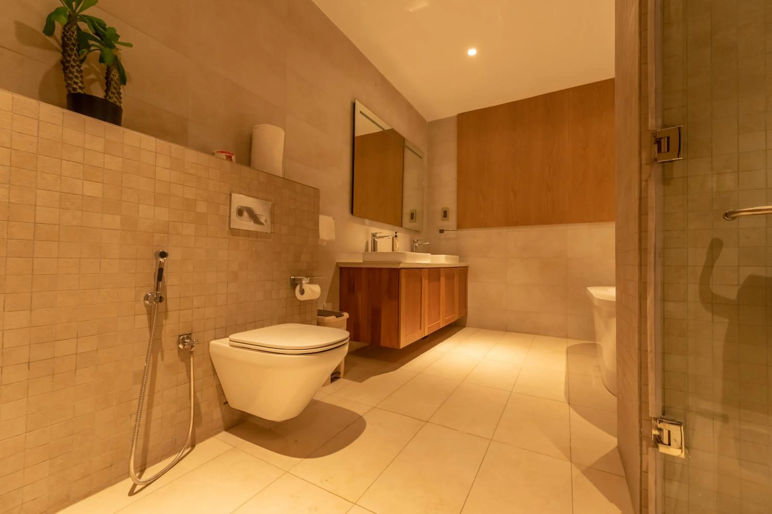 Shower in Broadwalk Residency