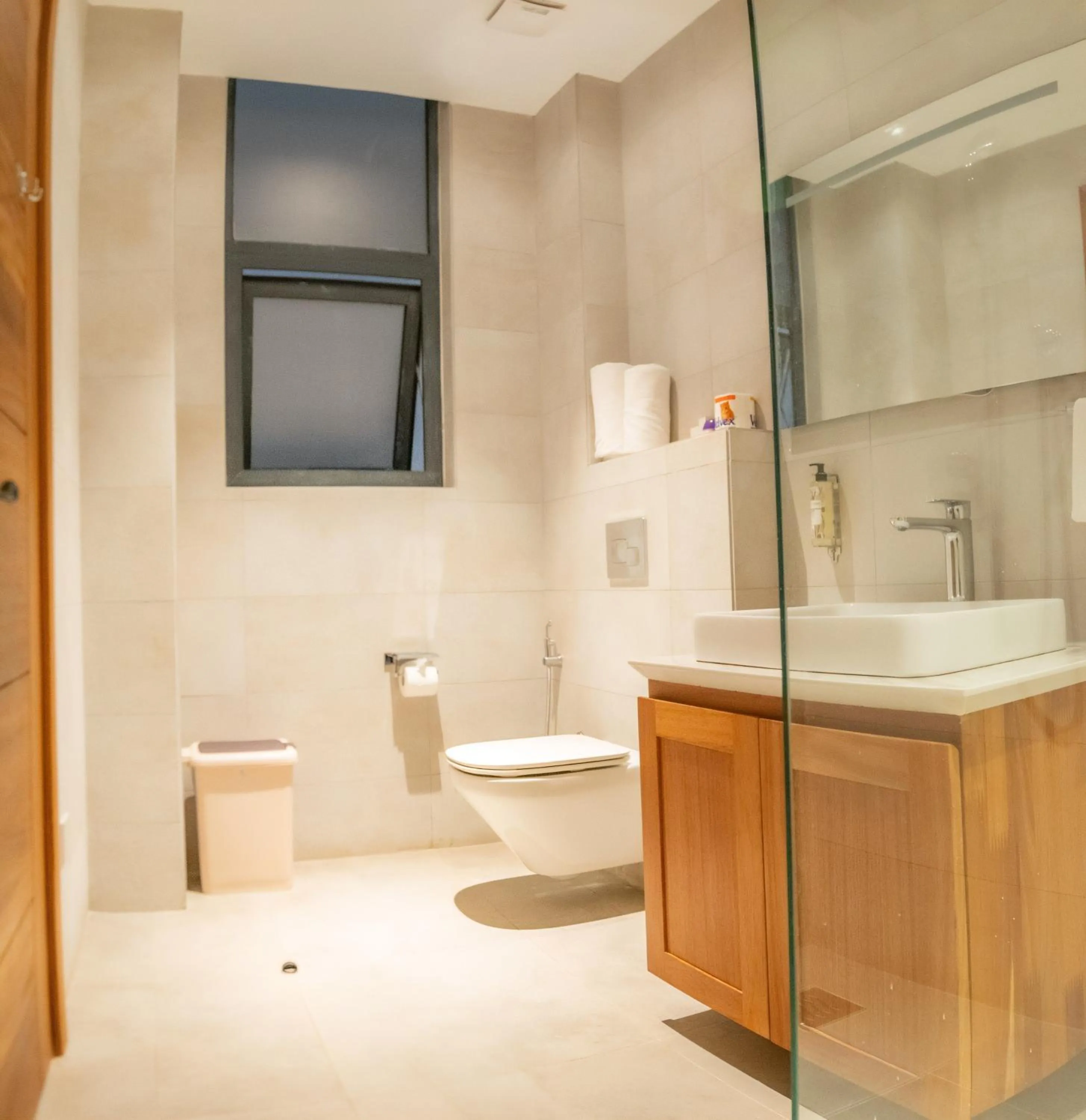 Shower in Broadwalk Residency