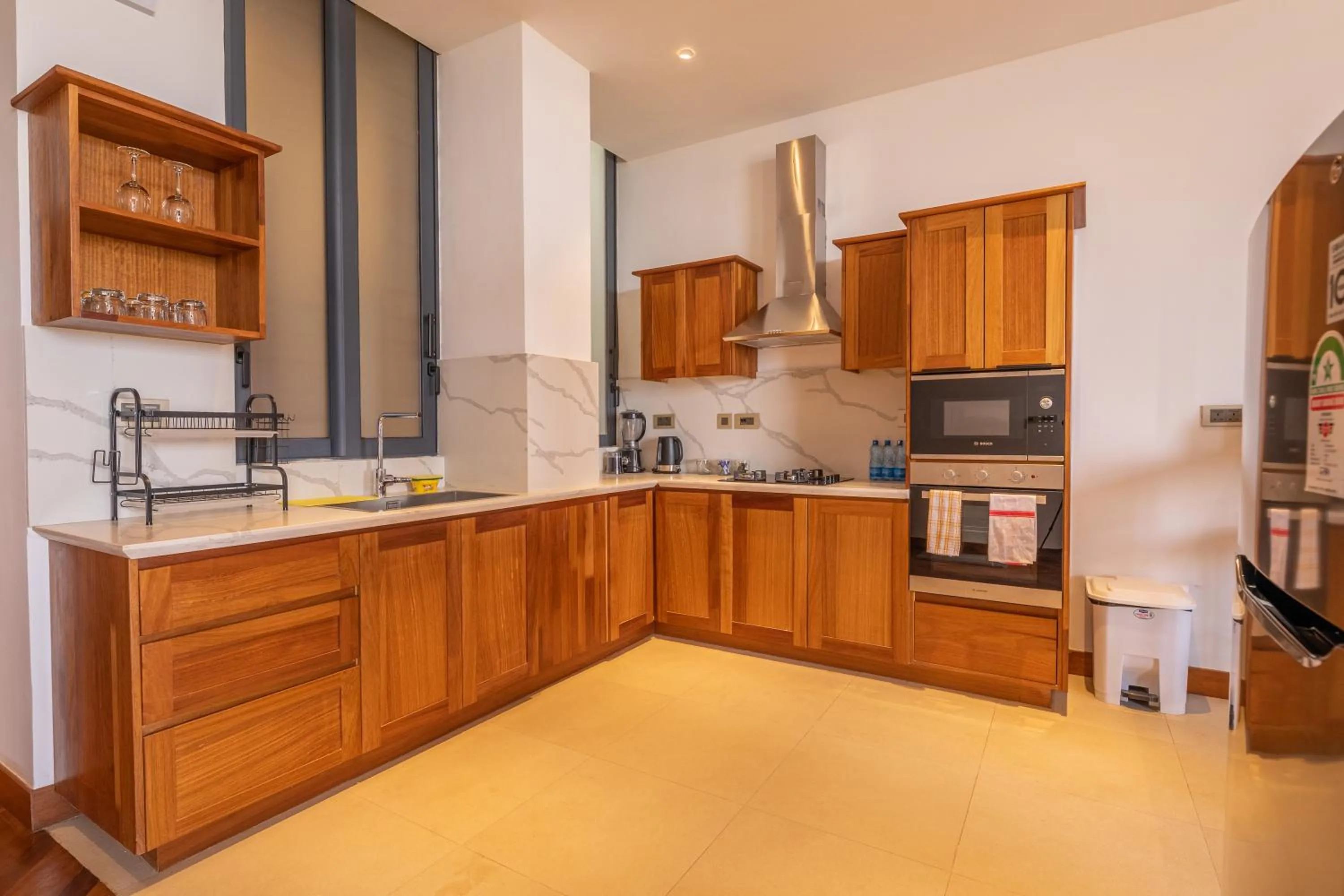 Kitchen or kitchenette in Broadwalk Residency