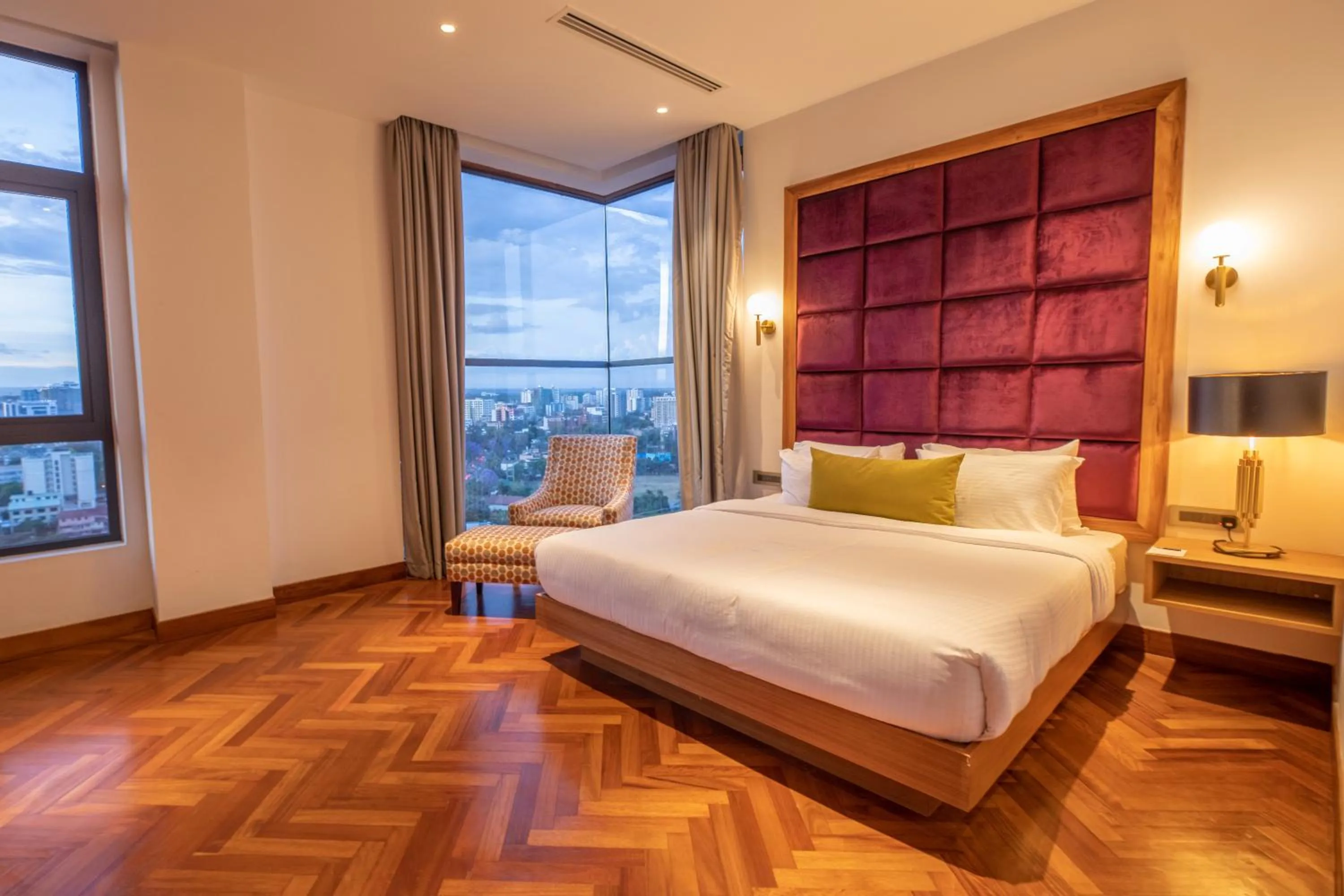 Bed in Broadwalk Residency