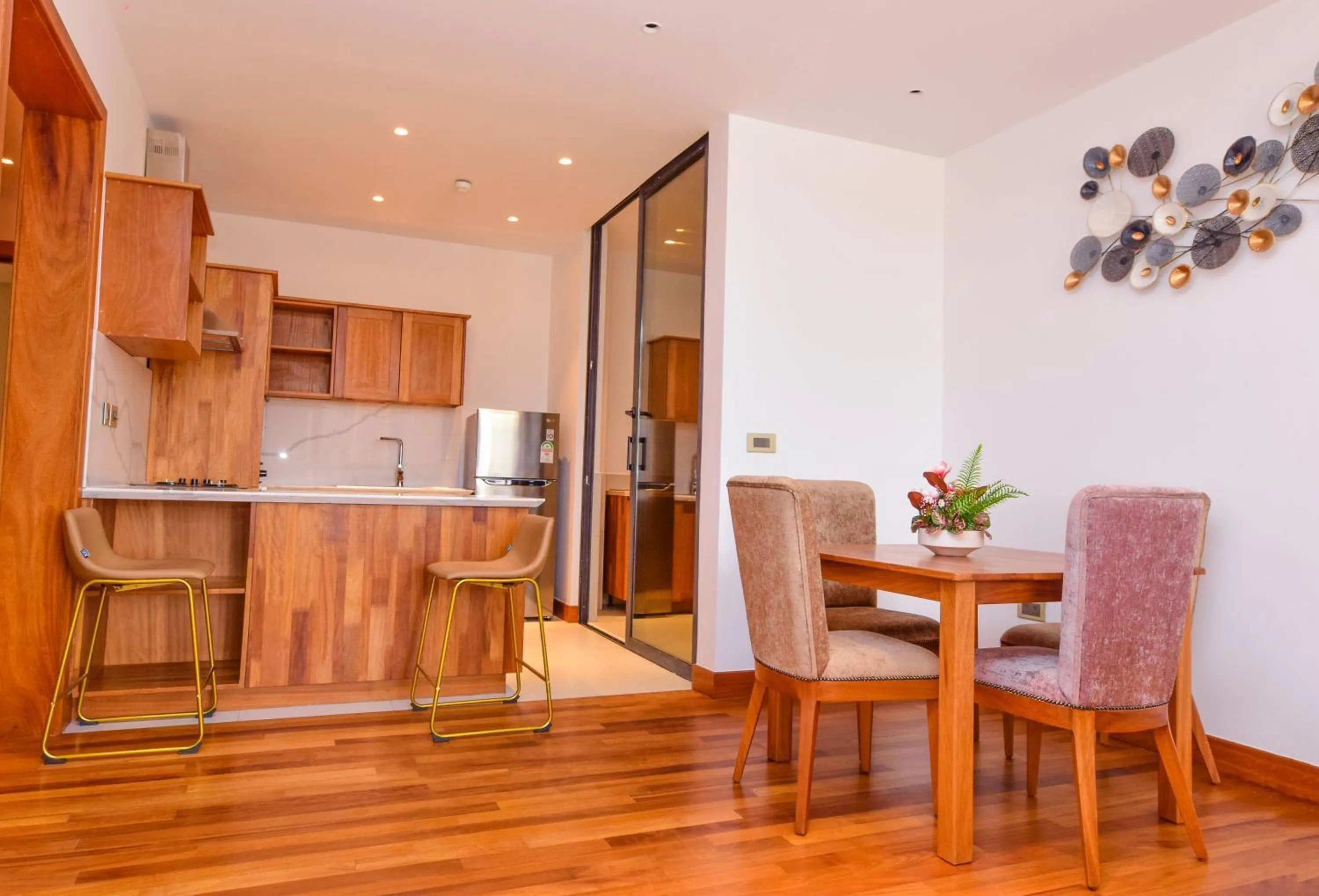 Kitchen or kitchenette in Broadwalk Residency