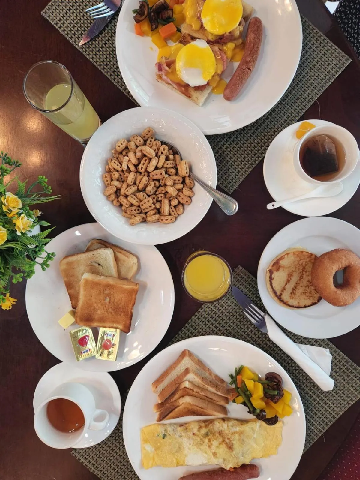 Breakfast in Honiara Hotel