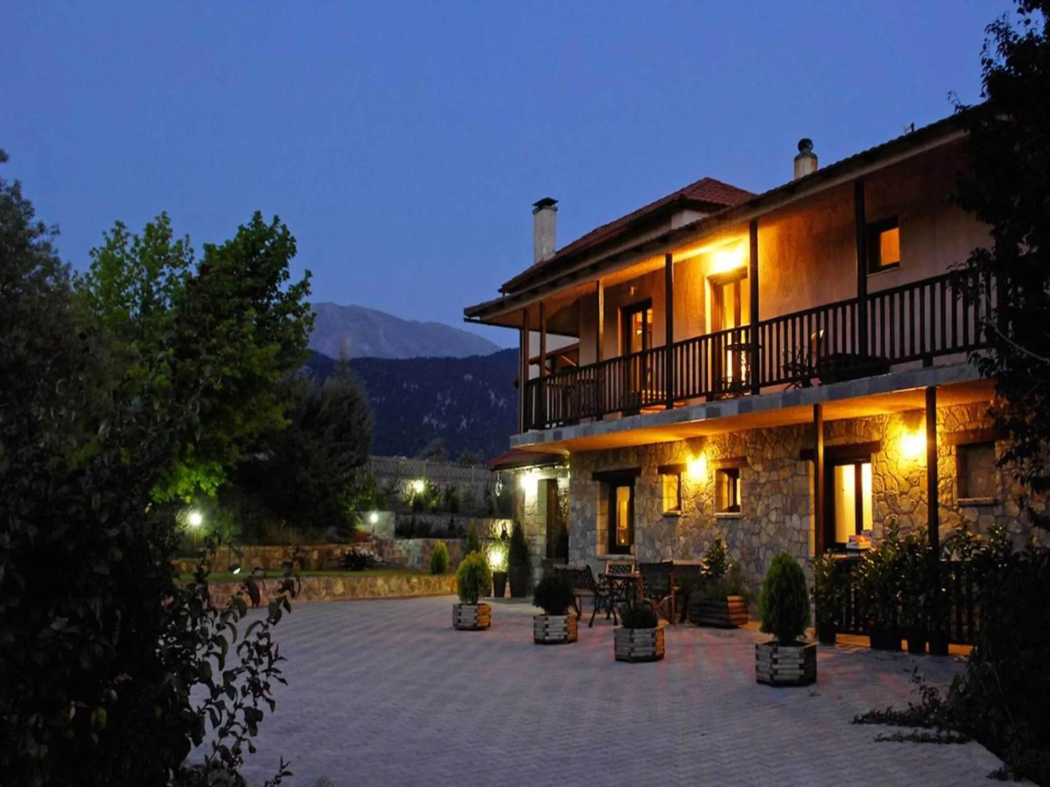 Mountain view in Boutique Hotel Skamnos Arachova
