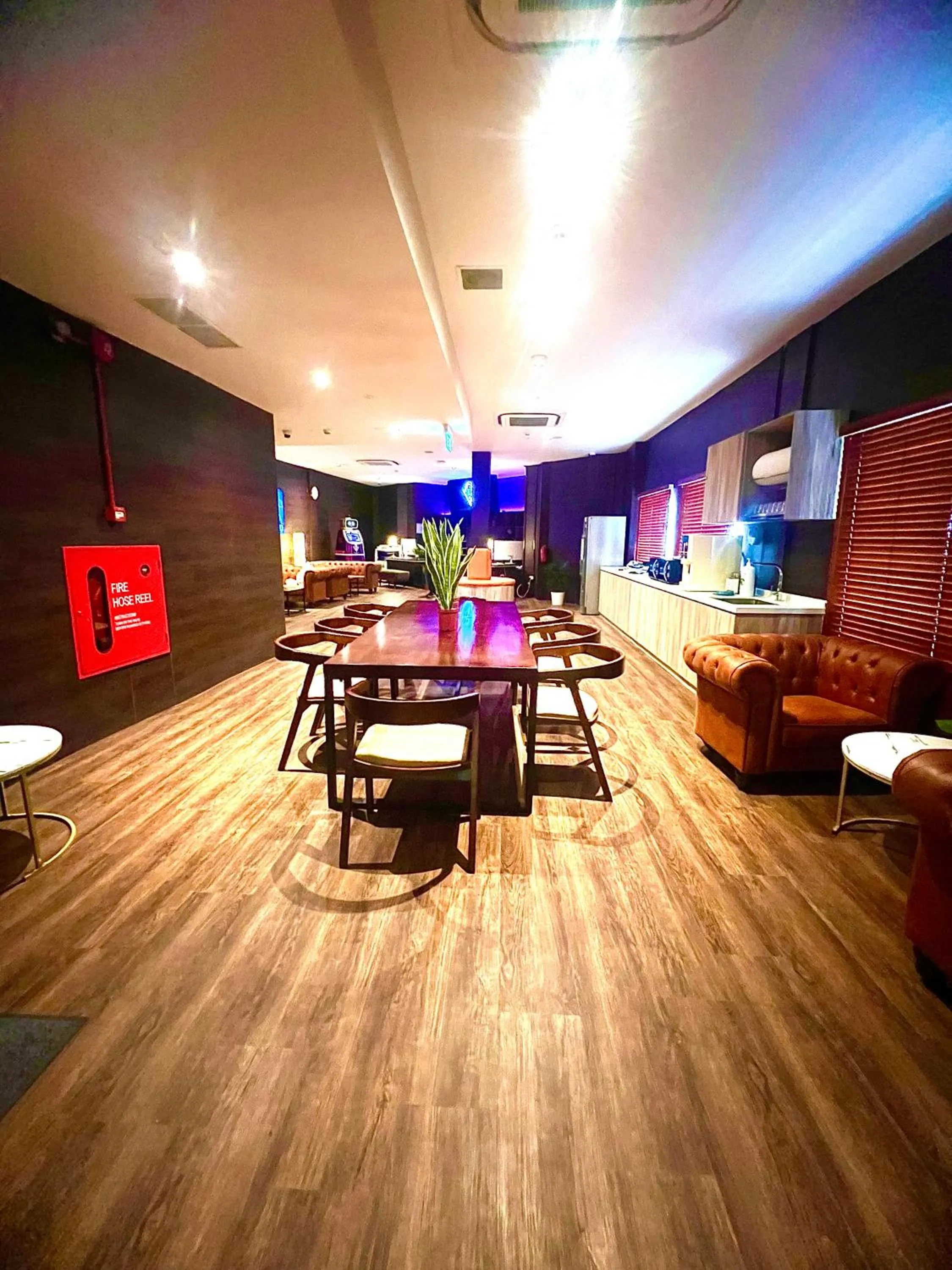 Dining area in Arena eSports Hotel @ Bugis Village