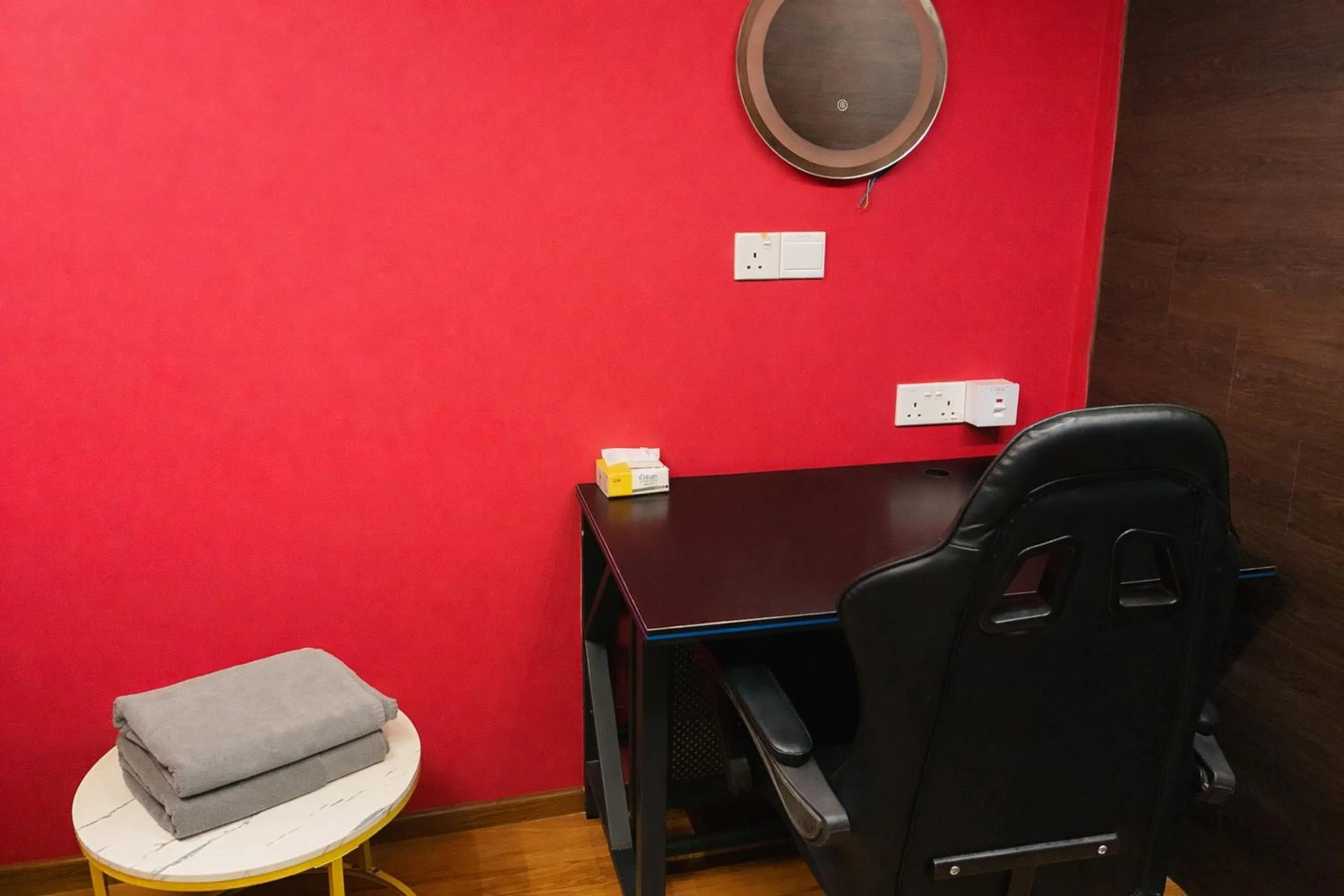 Seating area in Arena eSports Hotel at Bugis Village