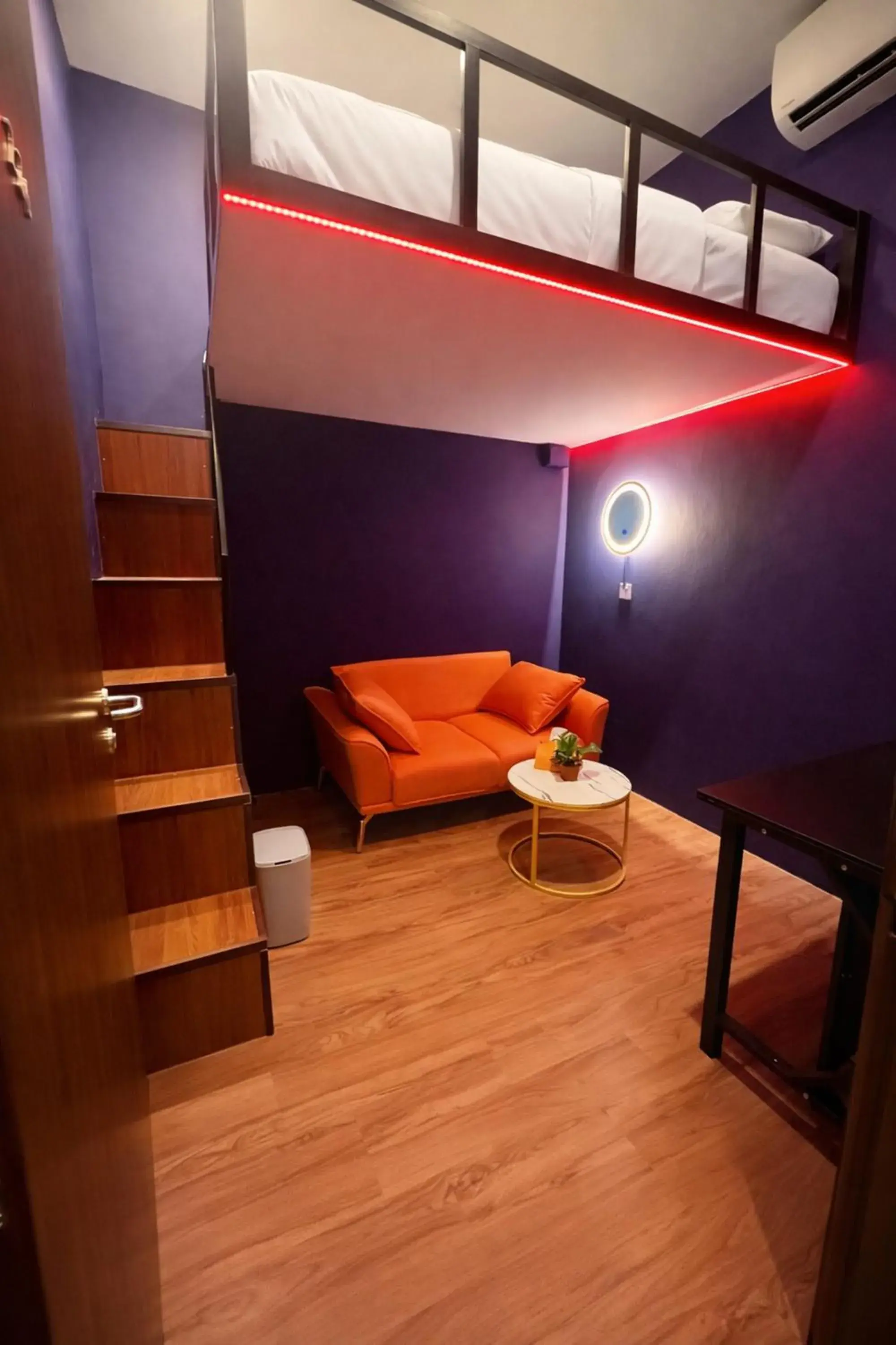 Living room in Arena eSports Hotel at Bugis Village Living room in Arena eSports Hotel at Bugis Village