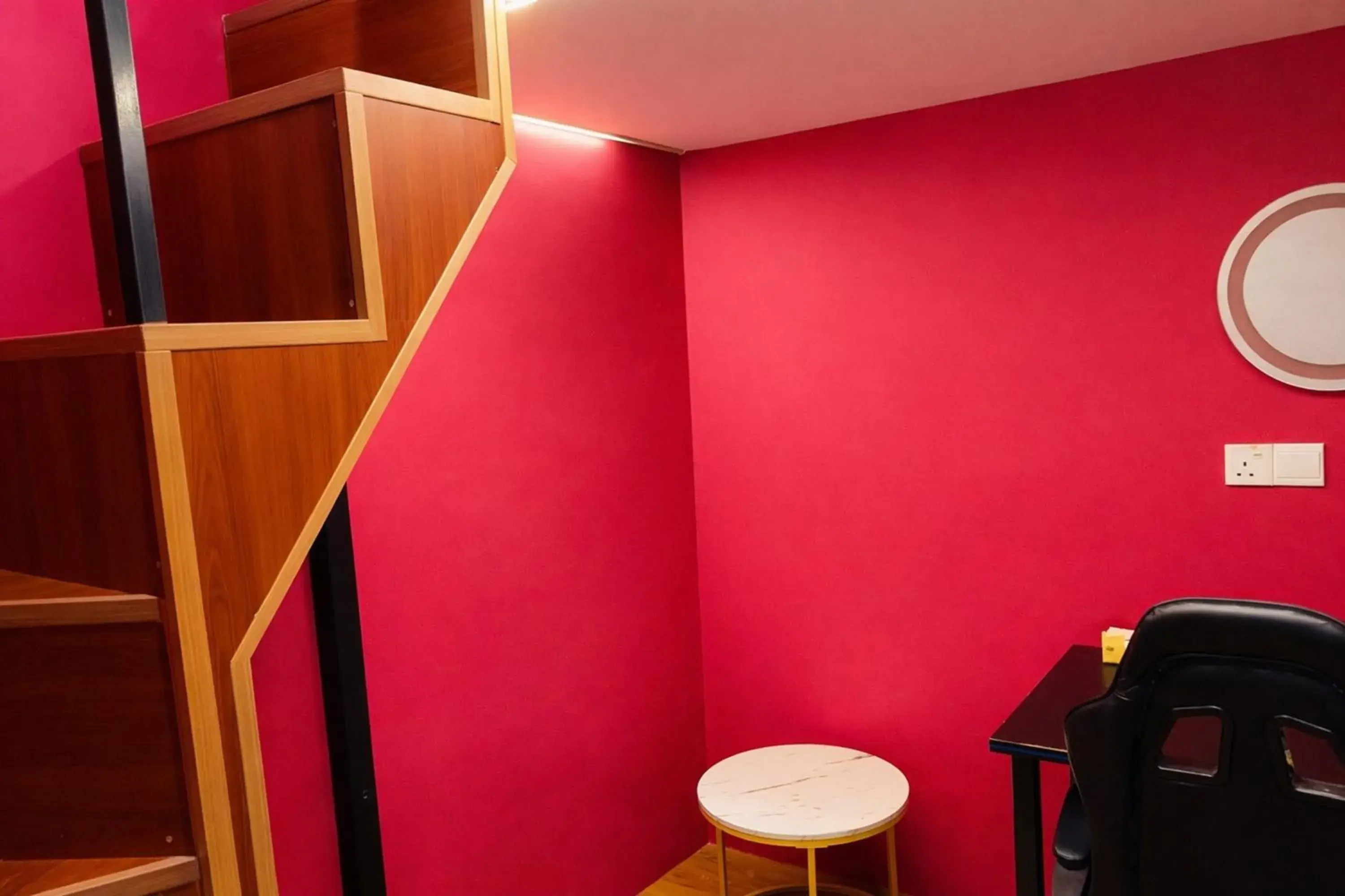 Living room in Arena eSports Hotel at Bugis Village Living room in Arena eSports Hotel at Bugis Village