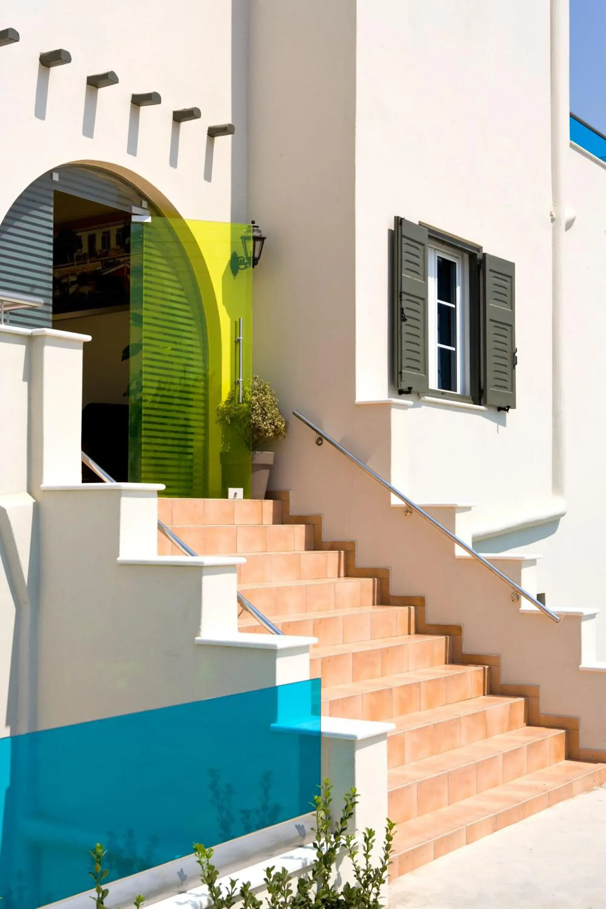 Facade/entrance in Princess Of Naxos Facade/entrance in Princess Of Naxos